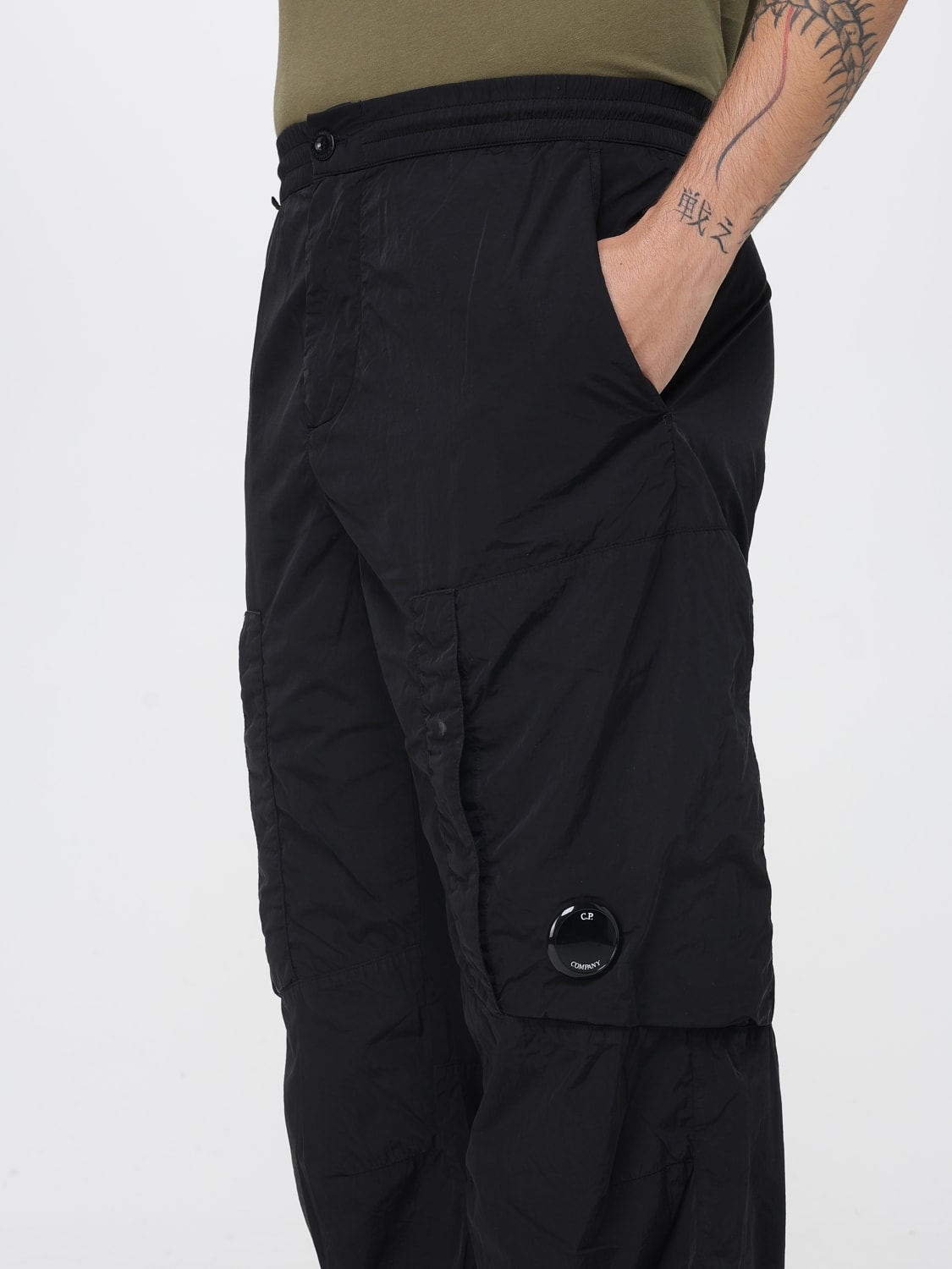 C.P. COMPANY PANTS: Pants men C.P. Company, Black 1 - Img 4