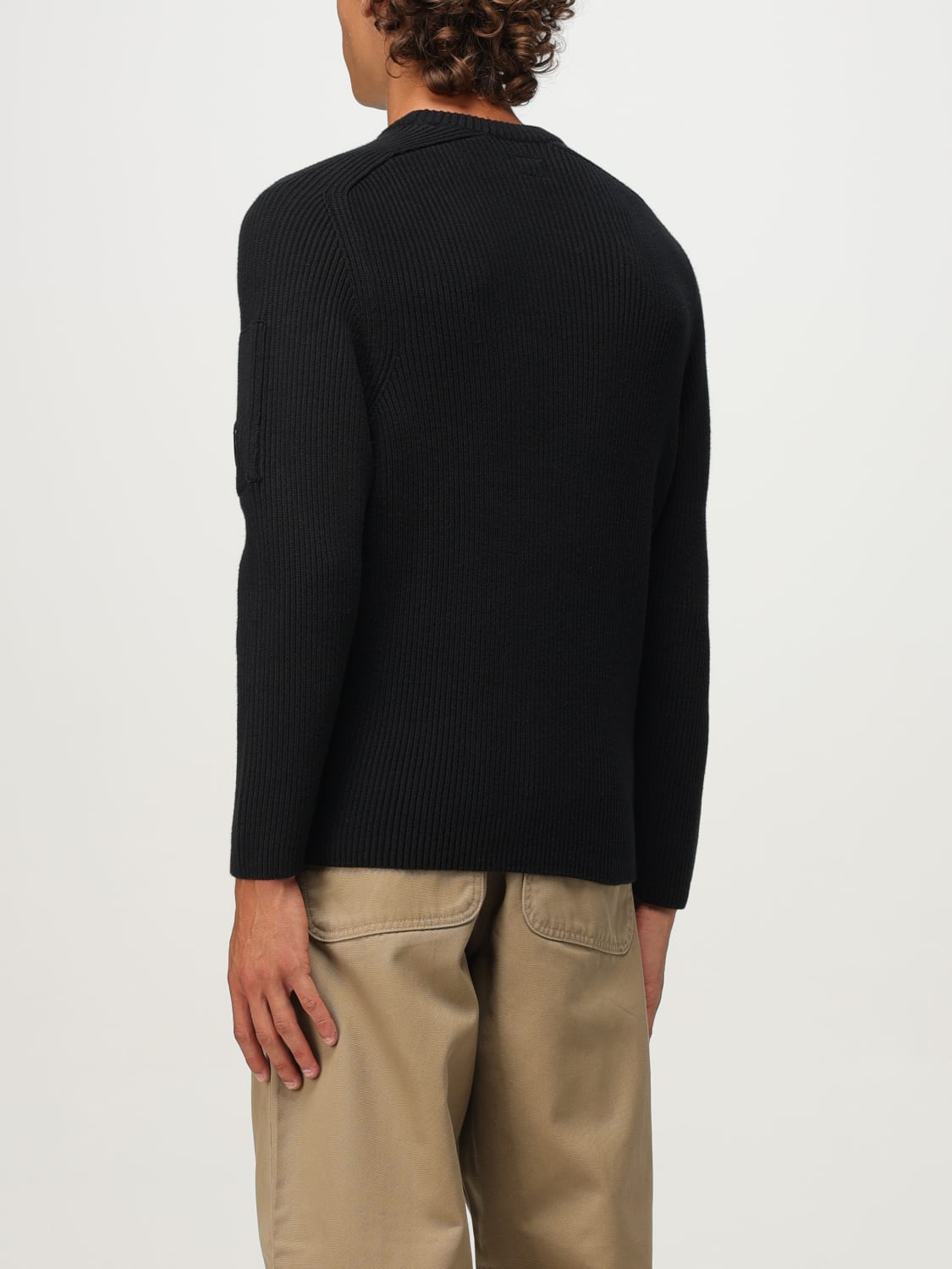 C.P. COMPANY SWEATER: Sweater men C.P. Company, Black - Img 2