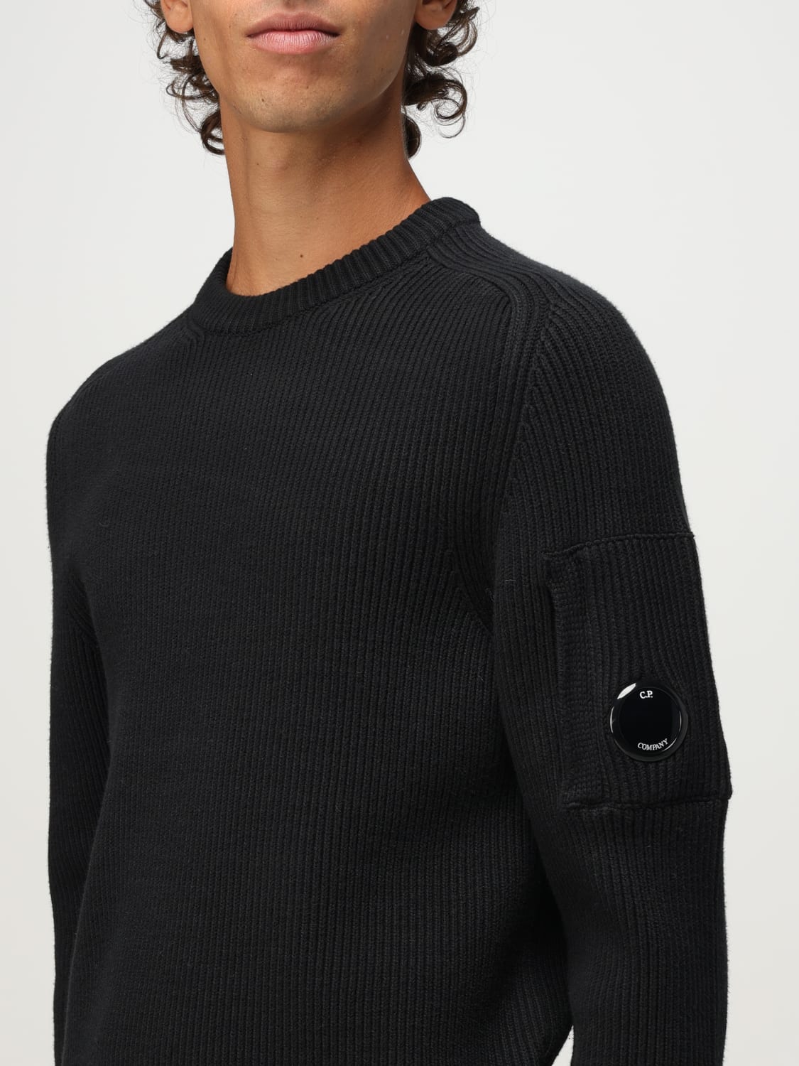 C.P. COMPANY SWEATER: Sweater men C.P. Company, Black - Img 3