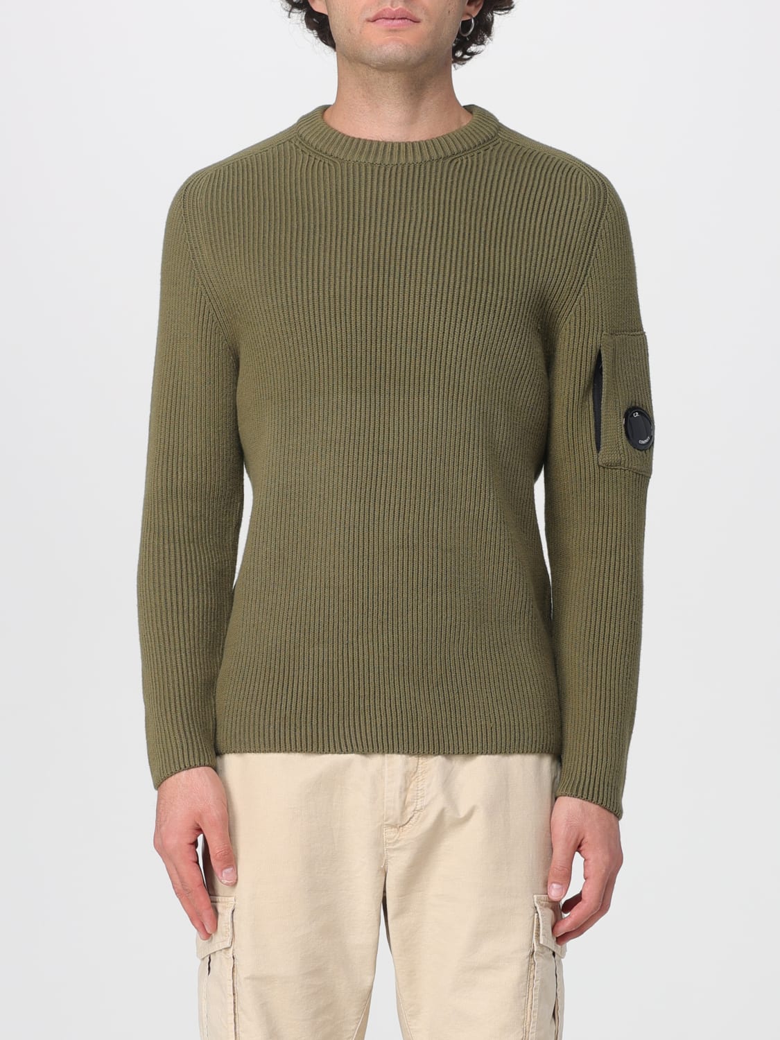 C.P. COMPANY PULL: Pull homme C.P. Company, Vert - Img 1