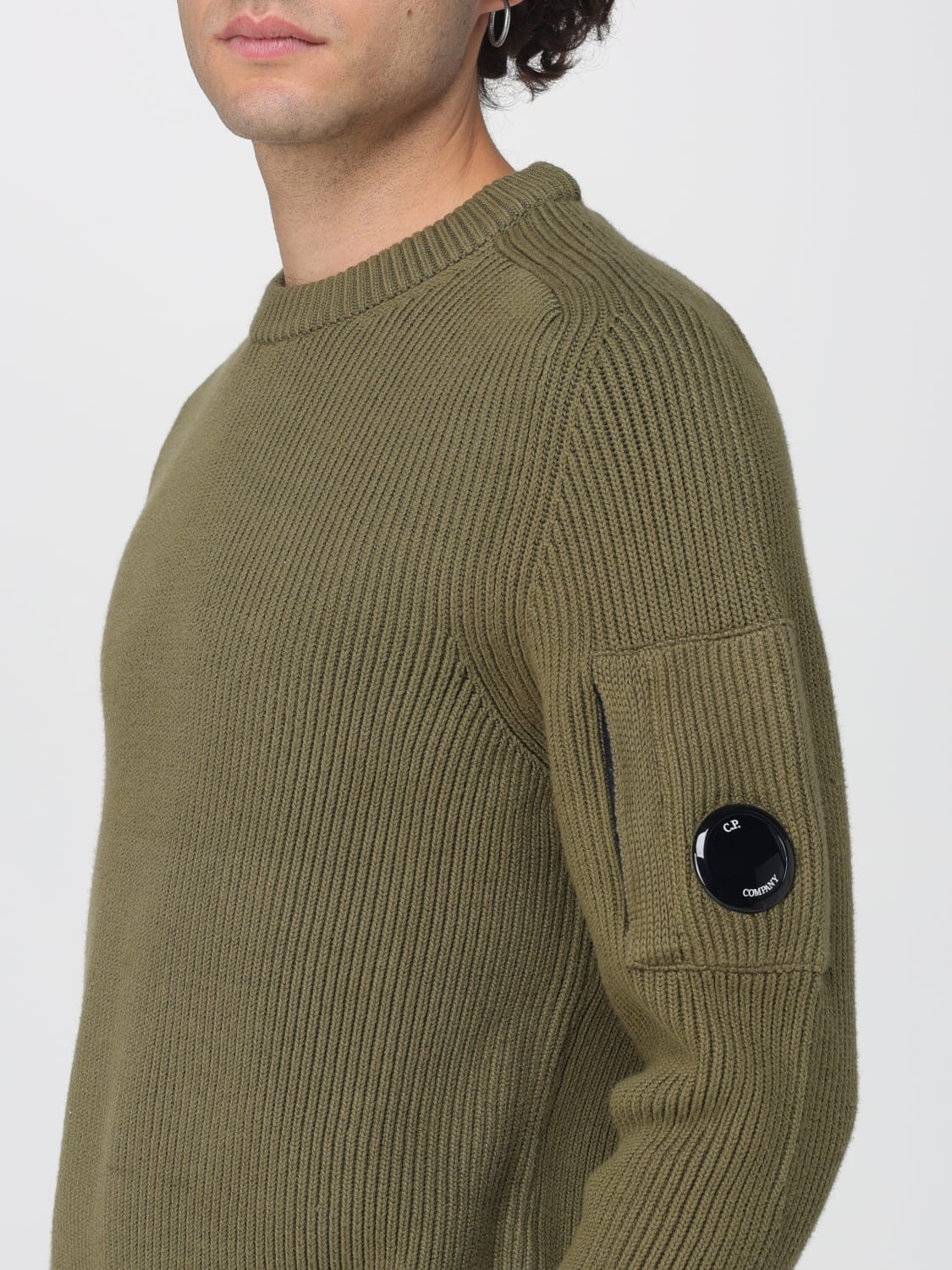 C.P. COMPANY PULL: Pull homme C.P. Company, Vert - Img 3