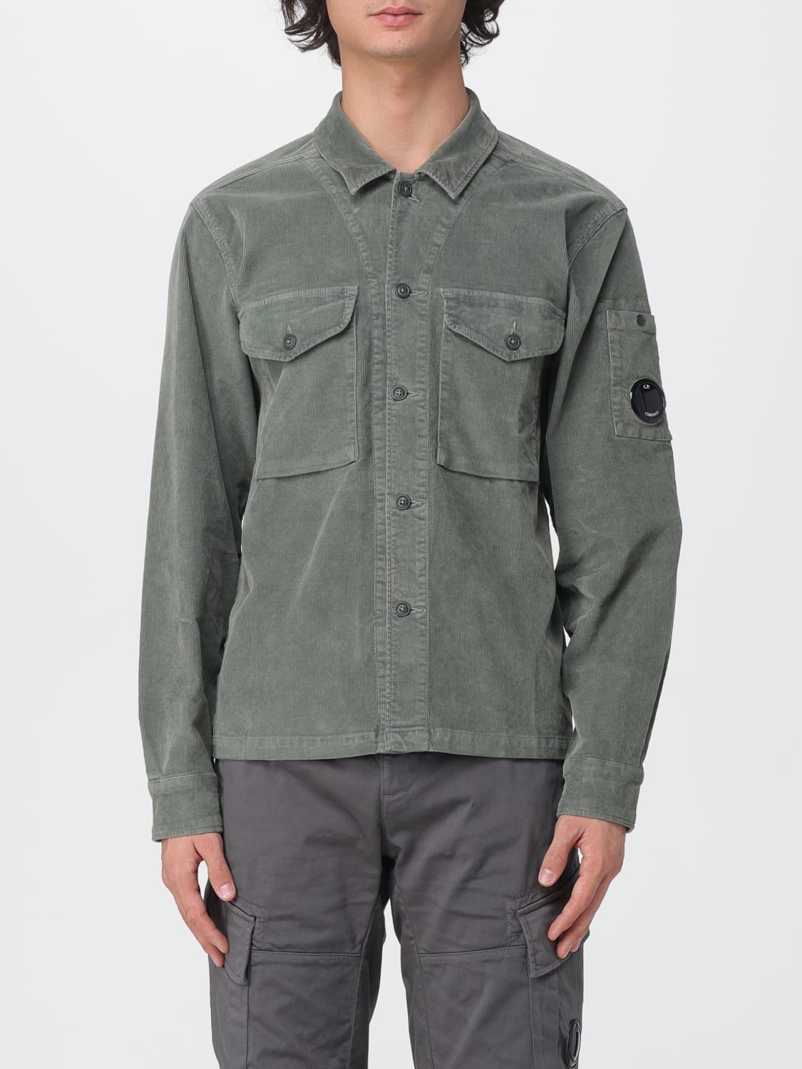 C.P. COMPANY JACKE: Hemd herren C.P. Company, Grau - Img 1