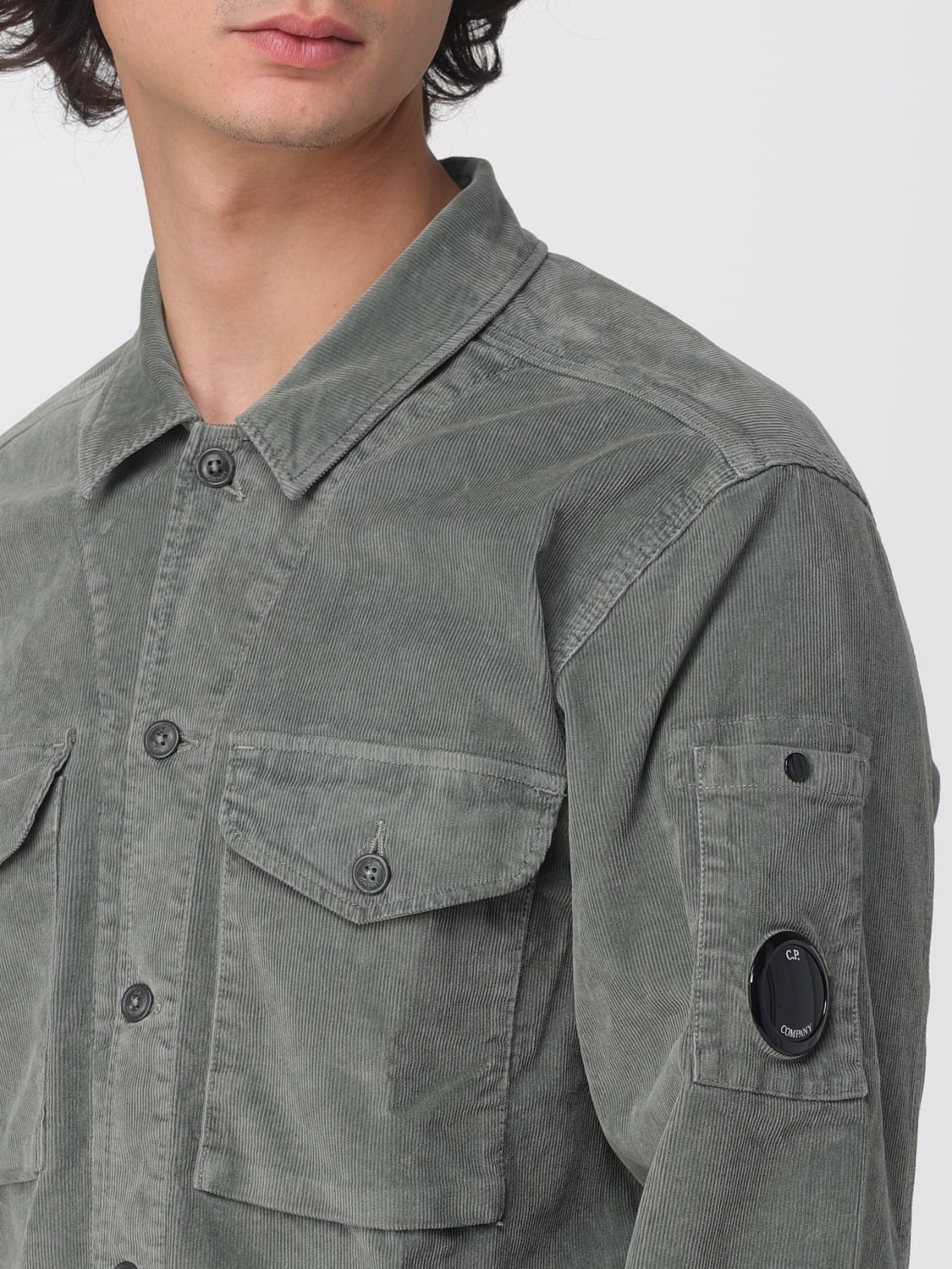 C.P. COMPANY JACKE: Hemd herren C.P. Company, Grau - Img 3