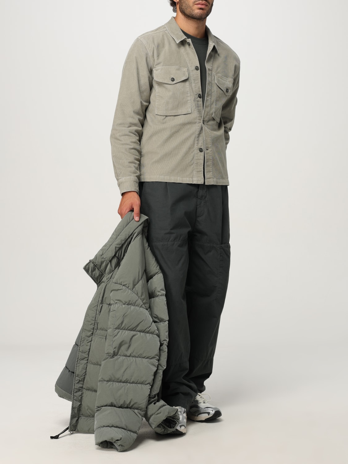 C.P. COMPANY JACKET: Shirt men C.P. Company, Sage - Img 2