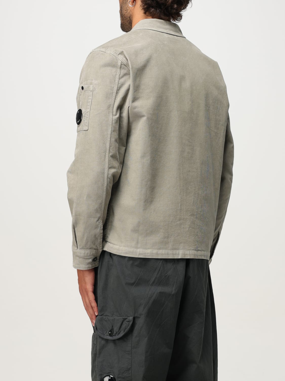 C.P. COMPANY JACKET: Shirt men C.P. Company, Sage - Img 3