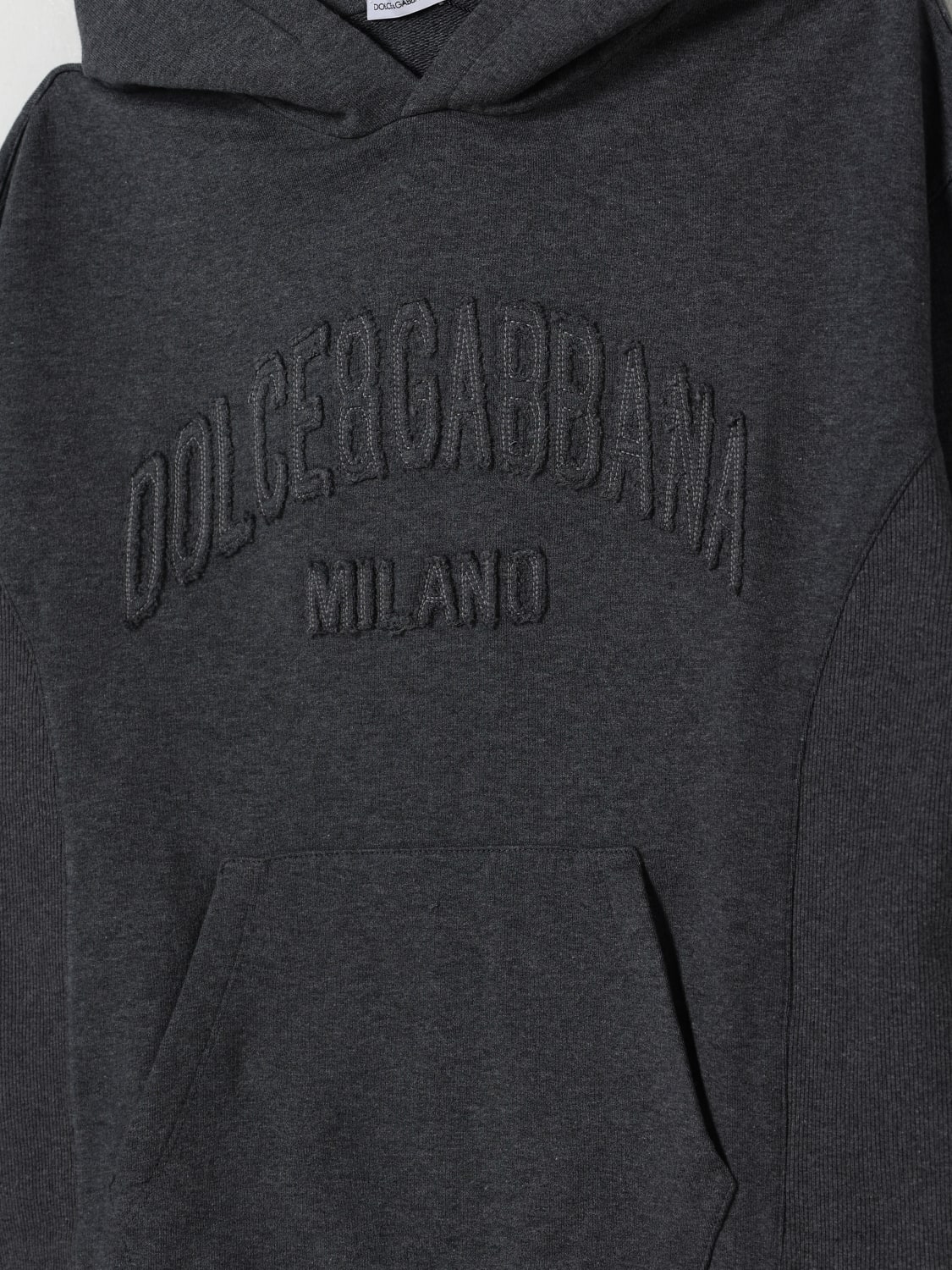 DOLCE & GABBANA JERSEY: Jersey niños Dolce & Gabbana, Gris - Img 3