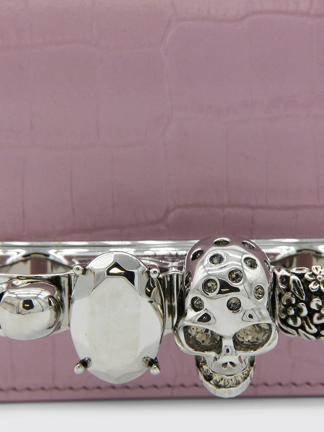 MCQUEEN MINITASCHE: Schultertasche damen McQueen, Pink - Img 4