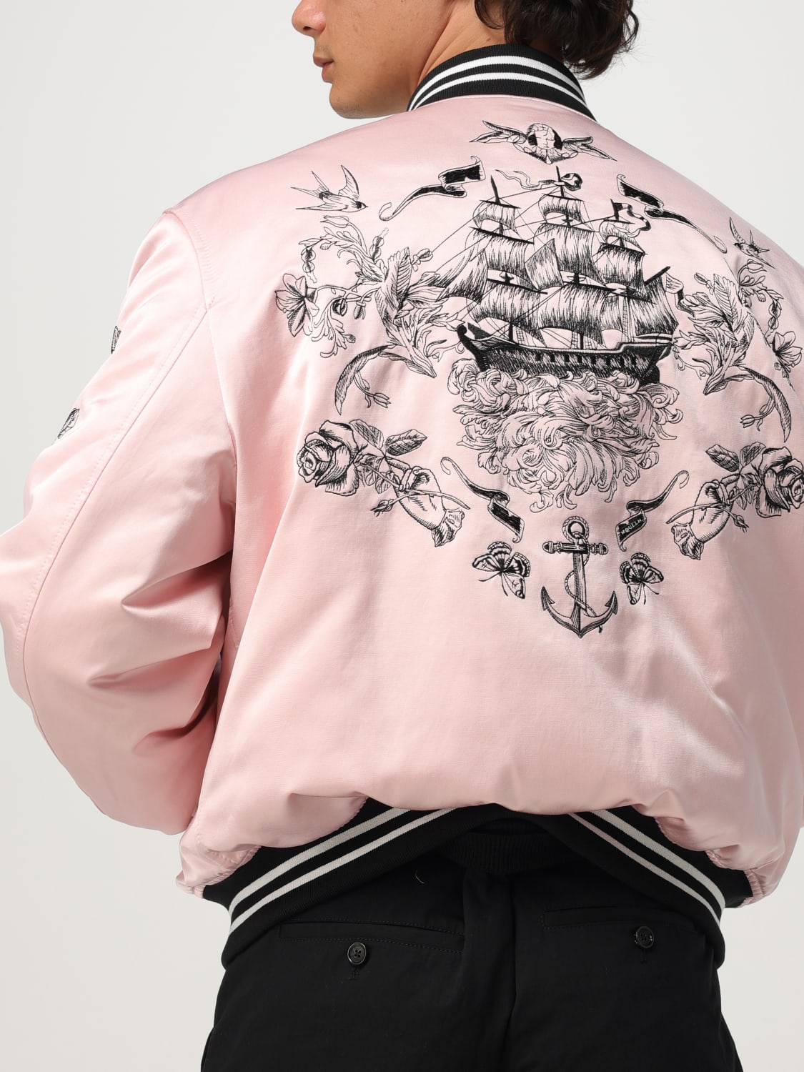 MCQUEEN JACKET: Jacket men McQueen, Pink - Img 5