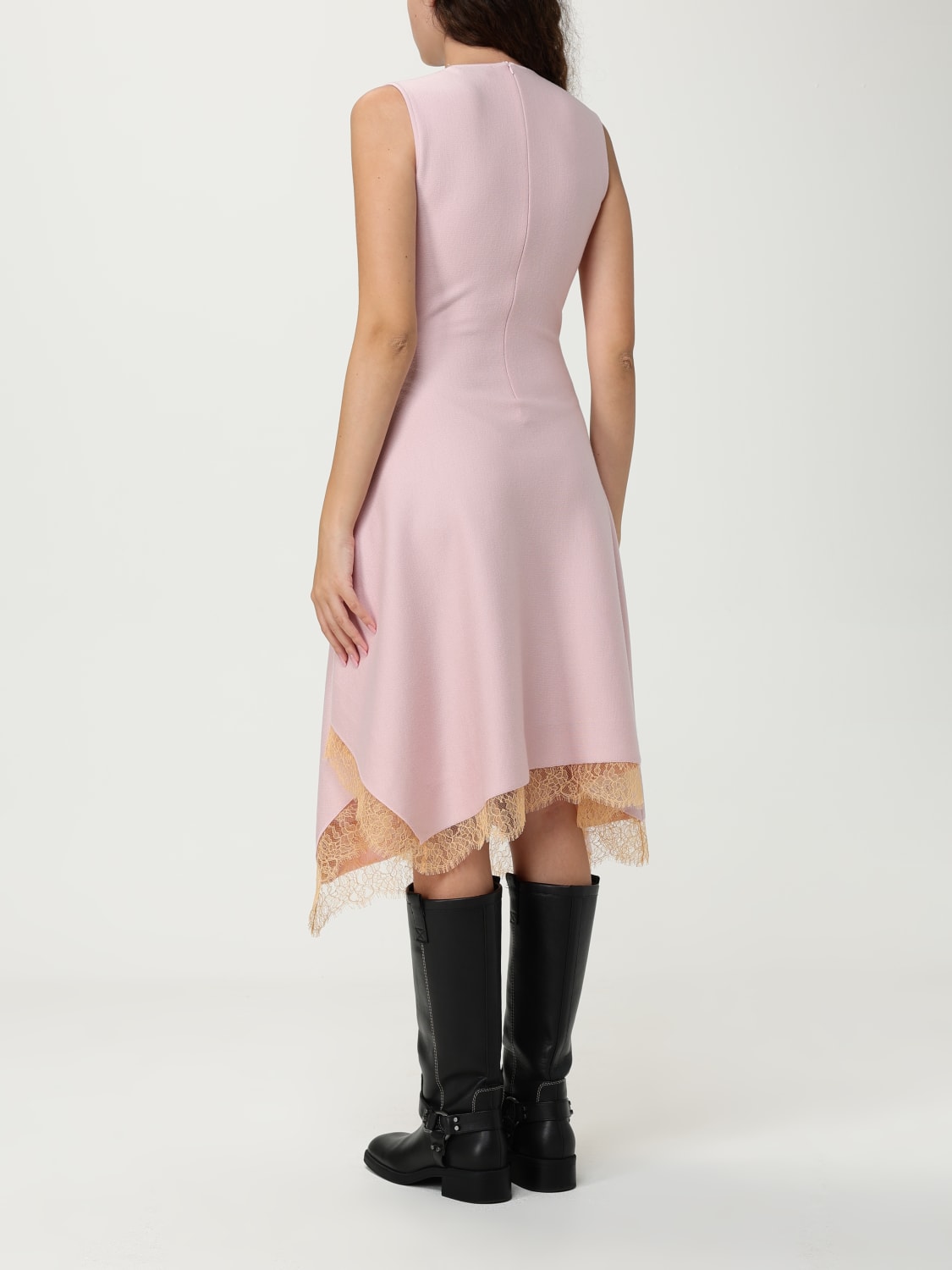 MCQUEEN DRESS: Dress woman McQueen, Peach - Img 2