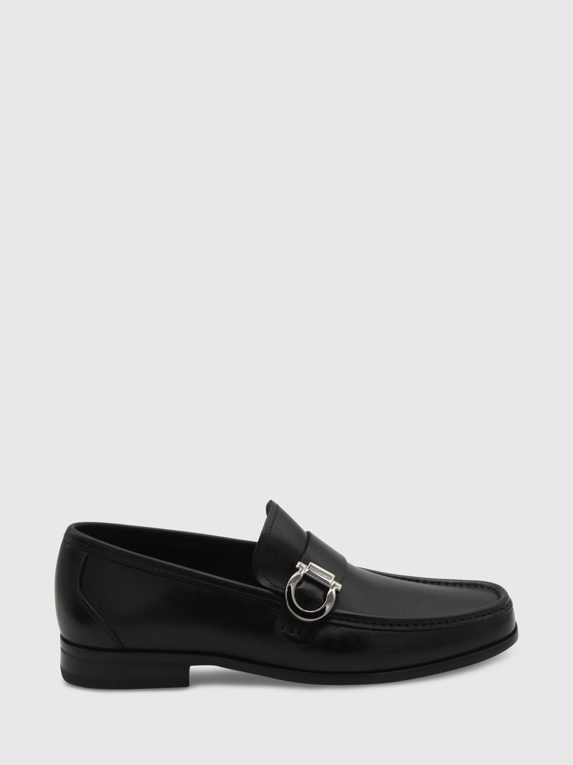 FERRAGAMO LOAFERS: Loafers men Ferragamo, Black - Img 1