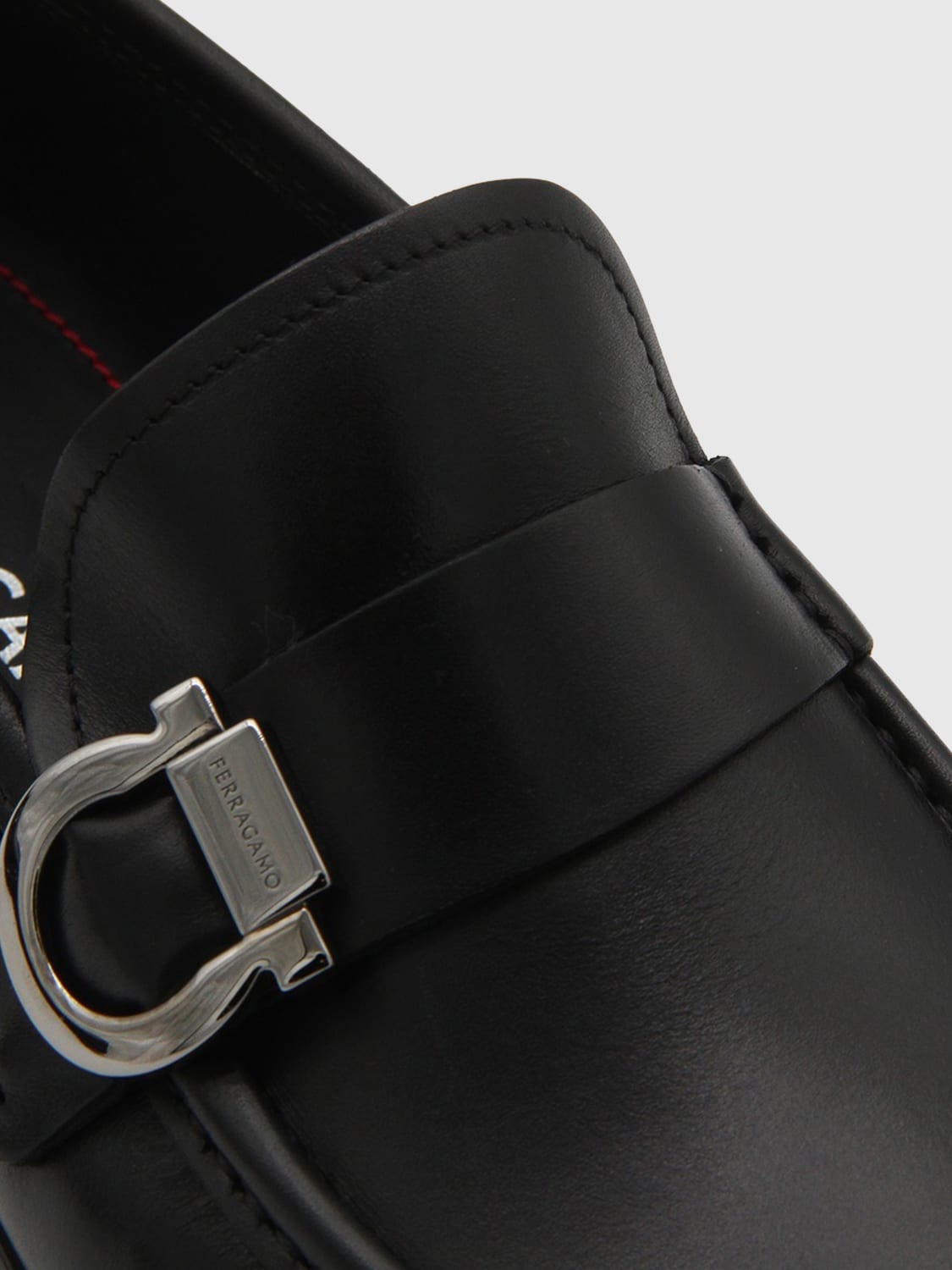 FERRAGAMO LOAFERS: Loafers men Ferragamo, Black - Img 4