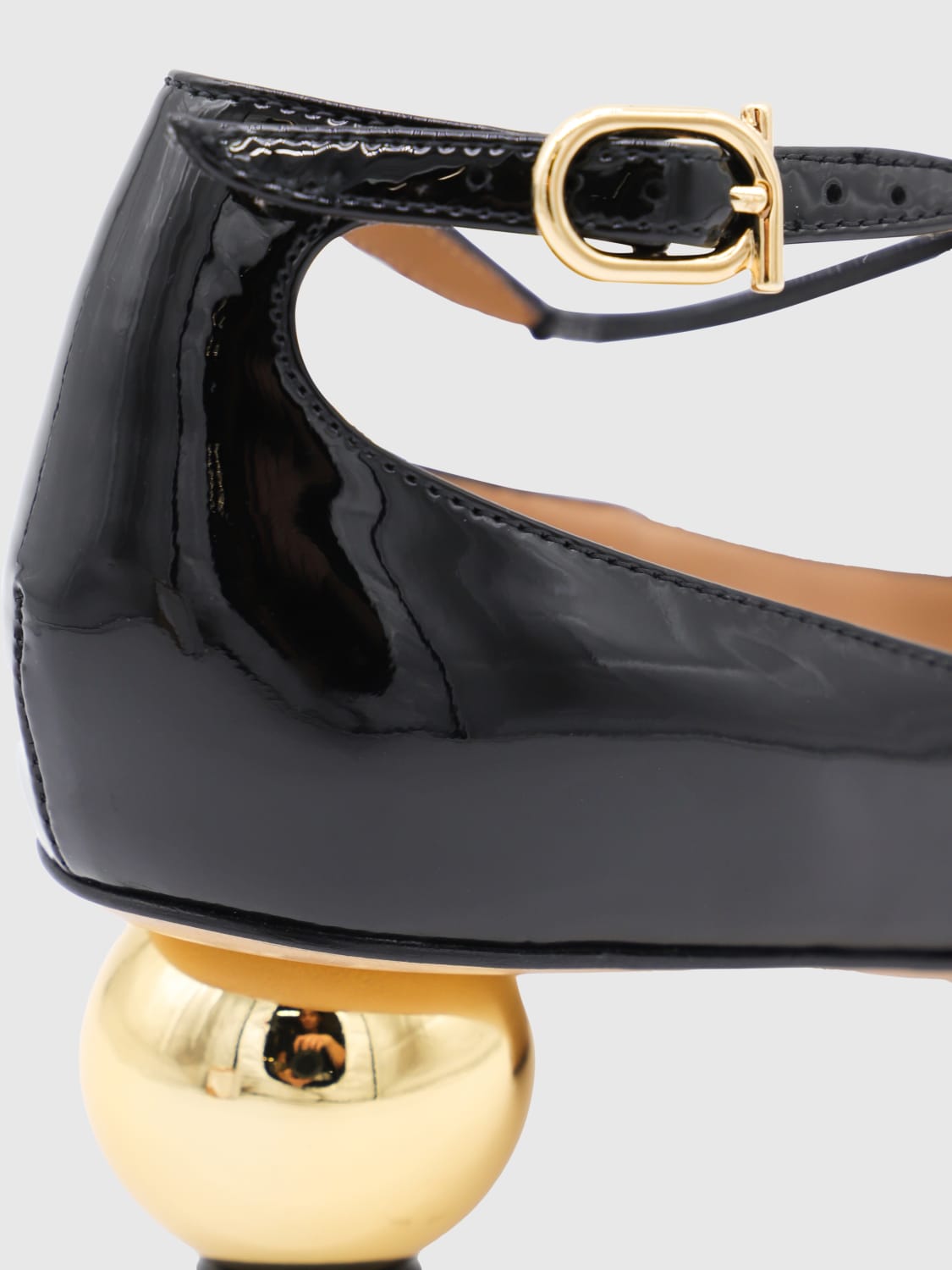 FERRAGAMO PUMP: High heel shoes woman Ferragamo, Black - Img 4