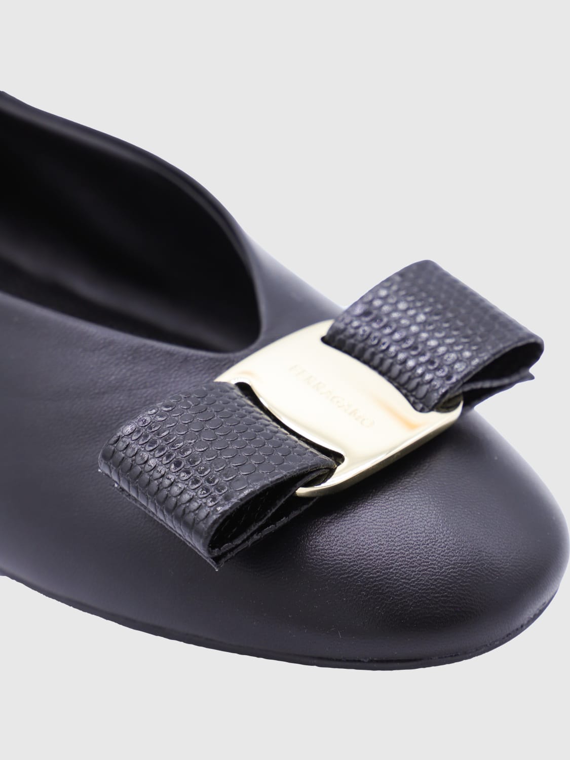 FERRAGAMO BALLET FLAT: Ballet flats woman Ferragamo, Black - Img 4