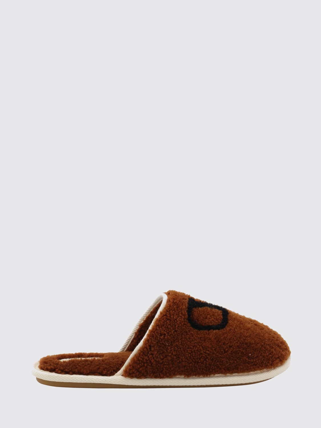 VALENTINO GARAVANI LOUNGEWEAR: Shoes men Valentino Garavani, Tobacco - Img 1