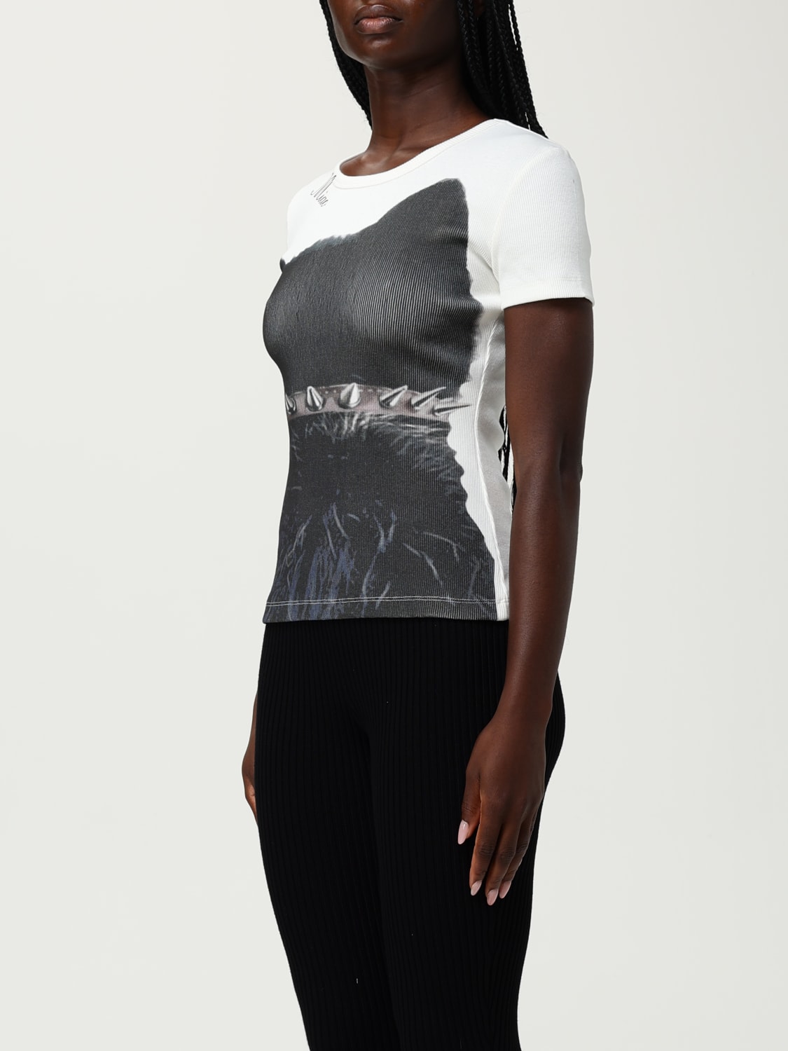 BLUMARINE T-SHIRT: T-shirt femme Blumarine, Blanc - Img 4