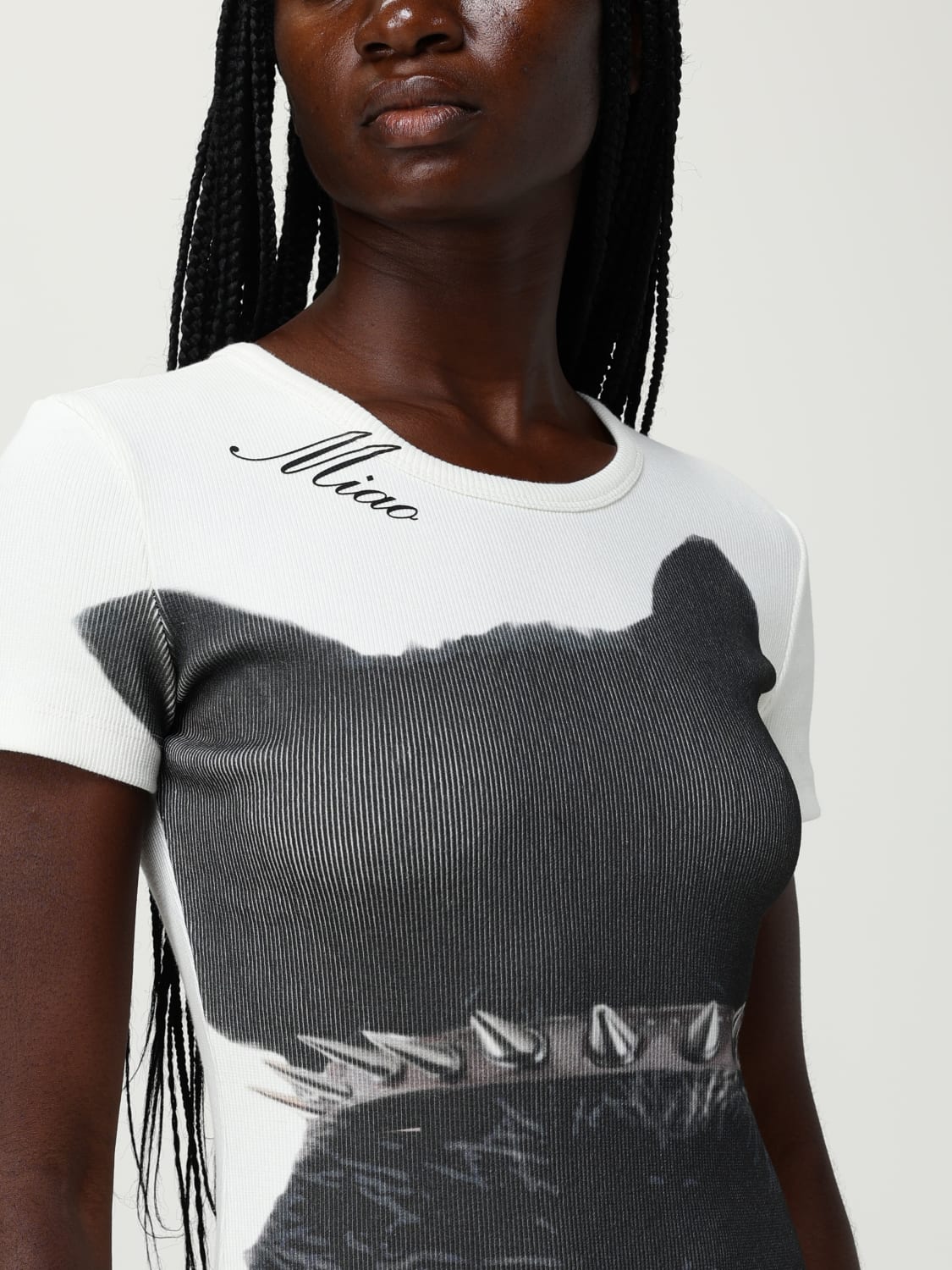 BLUMARINE T-SHIRT: T-shirt femme Blumarine, Blanc - Img 5