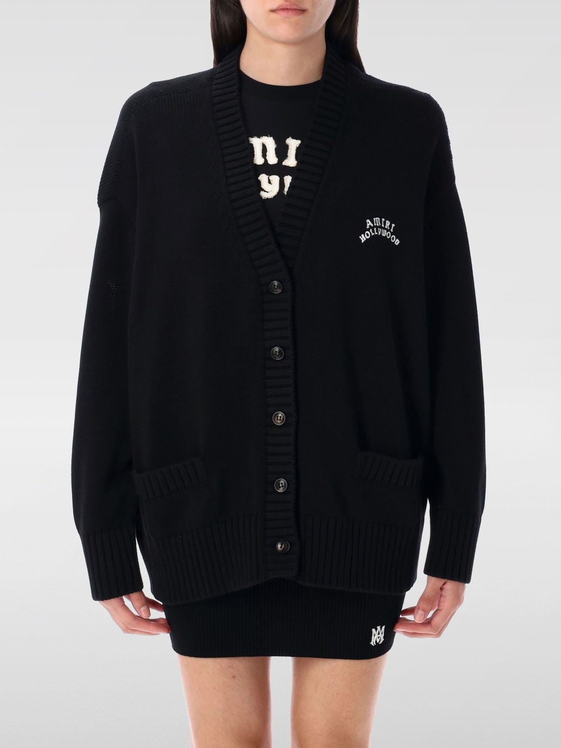 AMIRI JUMPER: Jumper woman Amiri, Black - Img 1