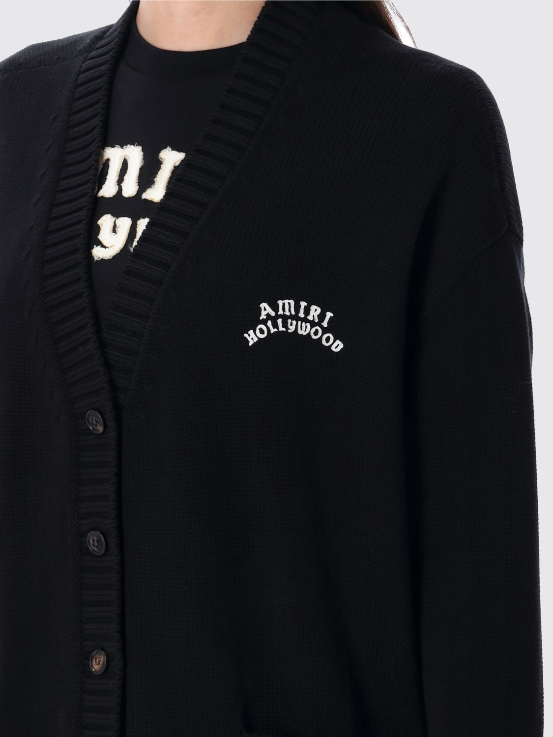 AMIRI JUMPER: Jumper woman Amiri, Black - Img 3