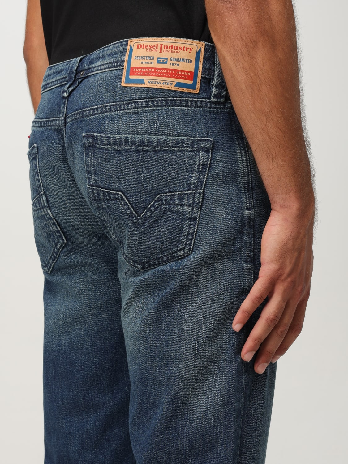 DIESEL JEANS: Jeans men Diesel, Blue - Img 3