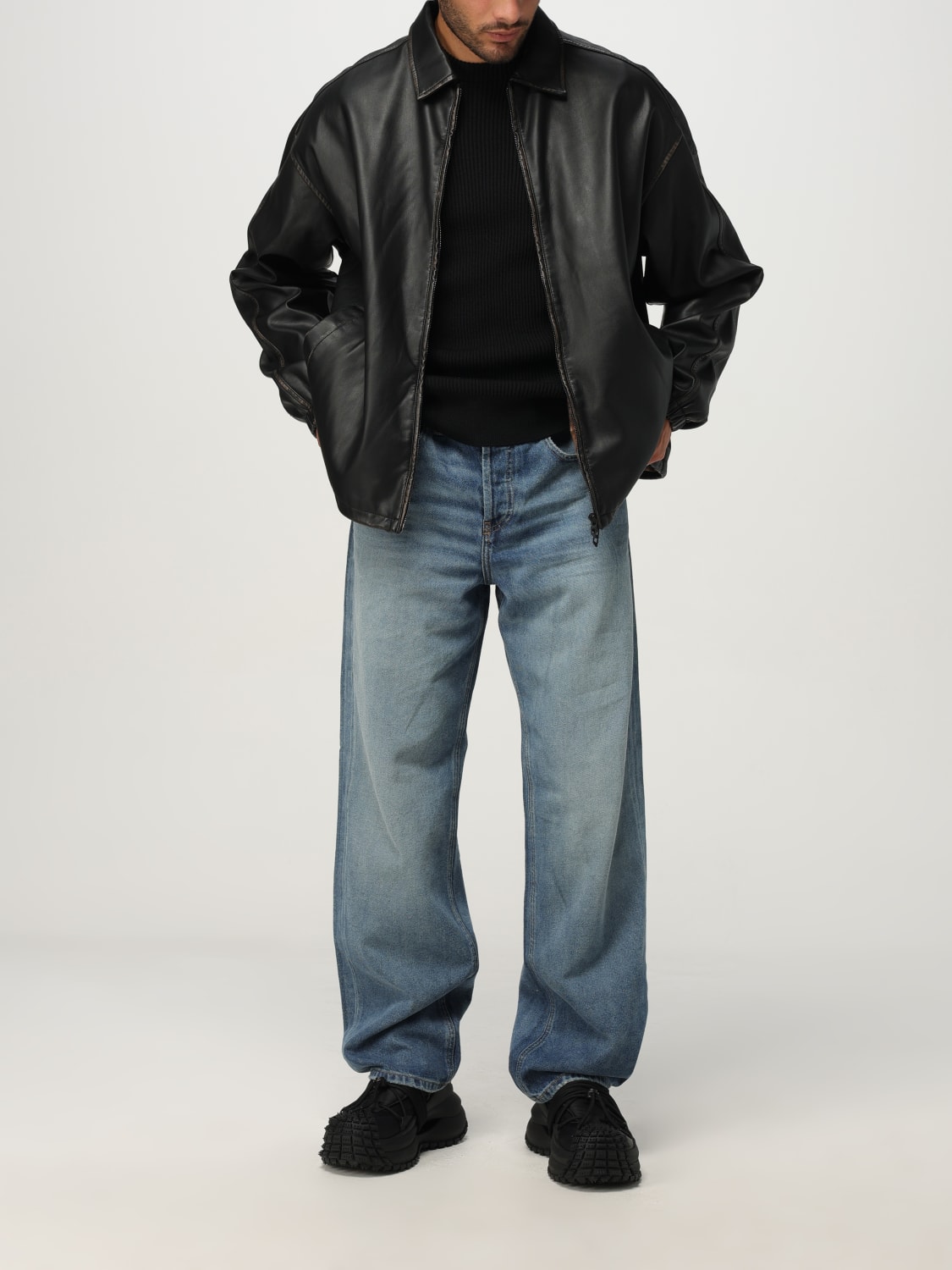 DIESEL JACKE: Jacke herren Diesel, Schwarz - Img 2