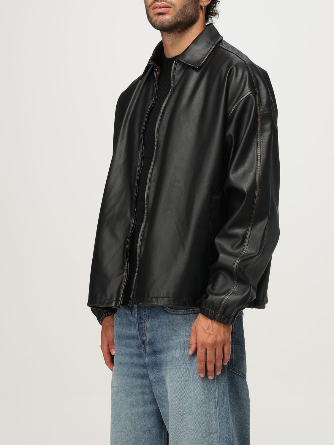 DIESEL JACKE: Jacke herren Diesel, Schwarz - Img 4