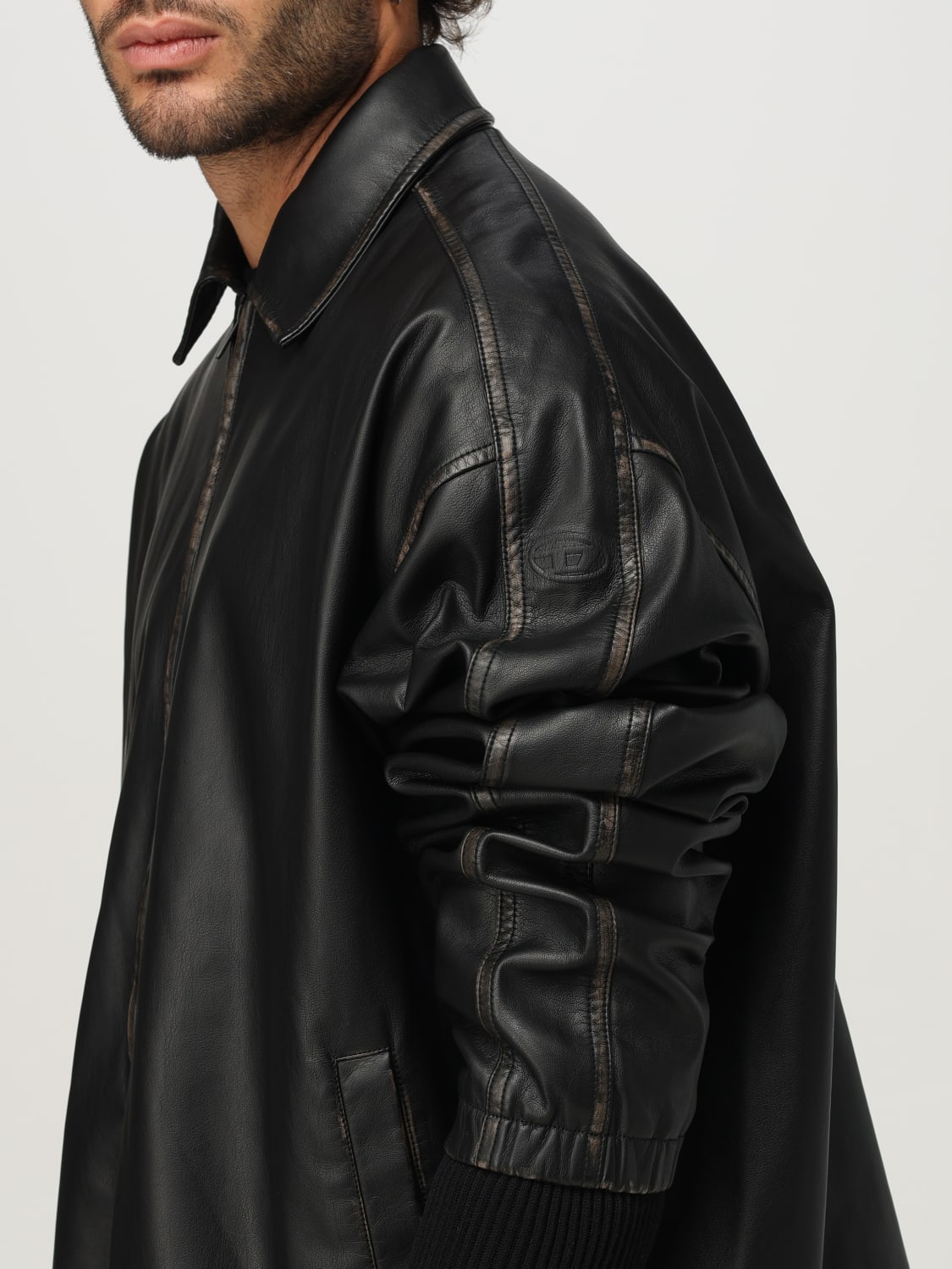 DIESEL JACKE: Jacke herren Diesel, Schwarz - Img 5