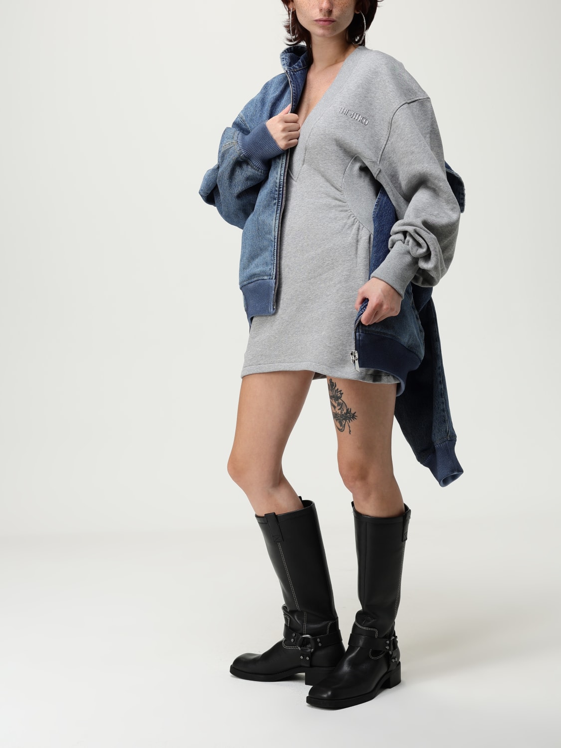 ジャケット THE ATTICO Woman Jacket Blue 251WCB00066DDD085AA 024 THE ATTICO: Jacket woman - Blue | The Attico jacket