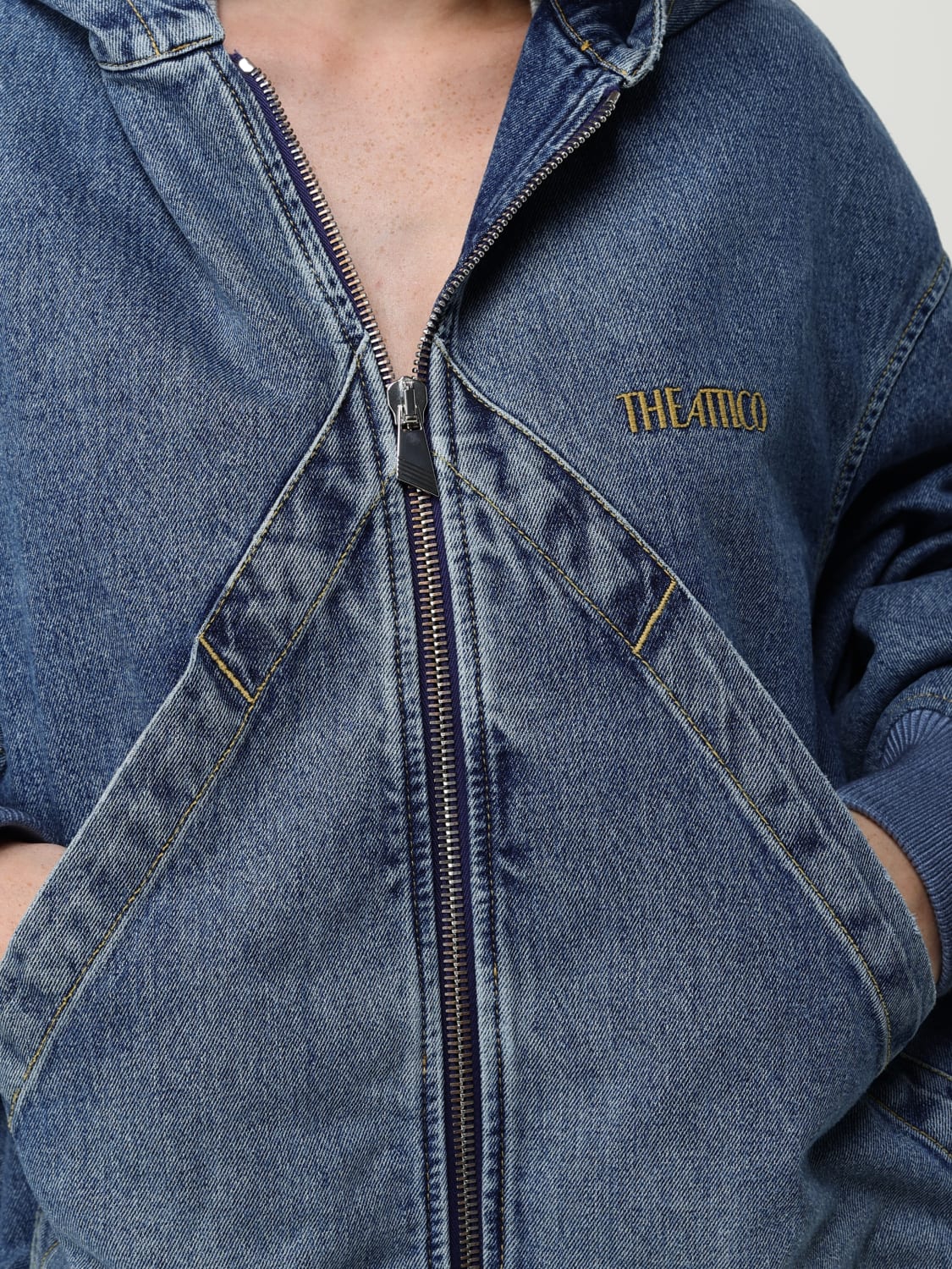 THE ATTICO: Jacket woman - Blue | The Attico jacket