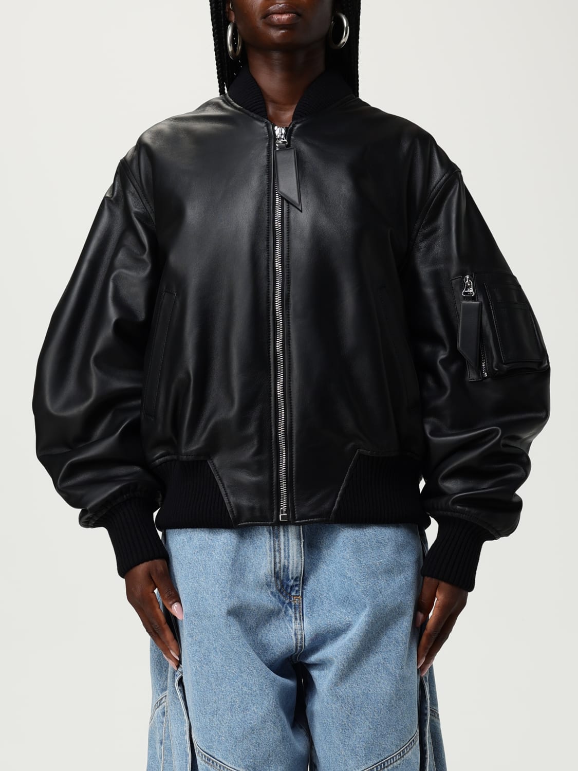 THE ATTICO JACKET: Jacket woman The Attico, Black - Img 1