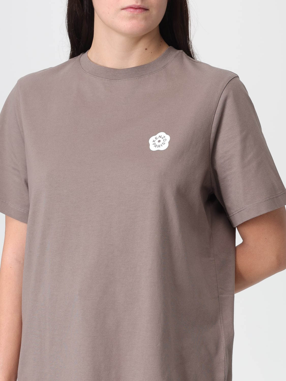 KENZO T-SHIRT: T-shirt damen Kenzo, Taubengrau - Img 3
