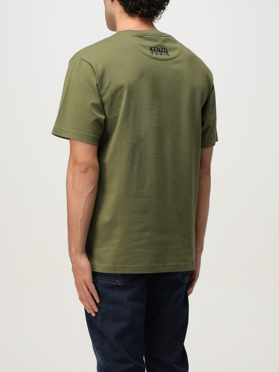 KENZO T恤: T恤 男士 Kenzo, 卡其色 - Img 2