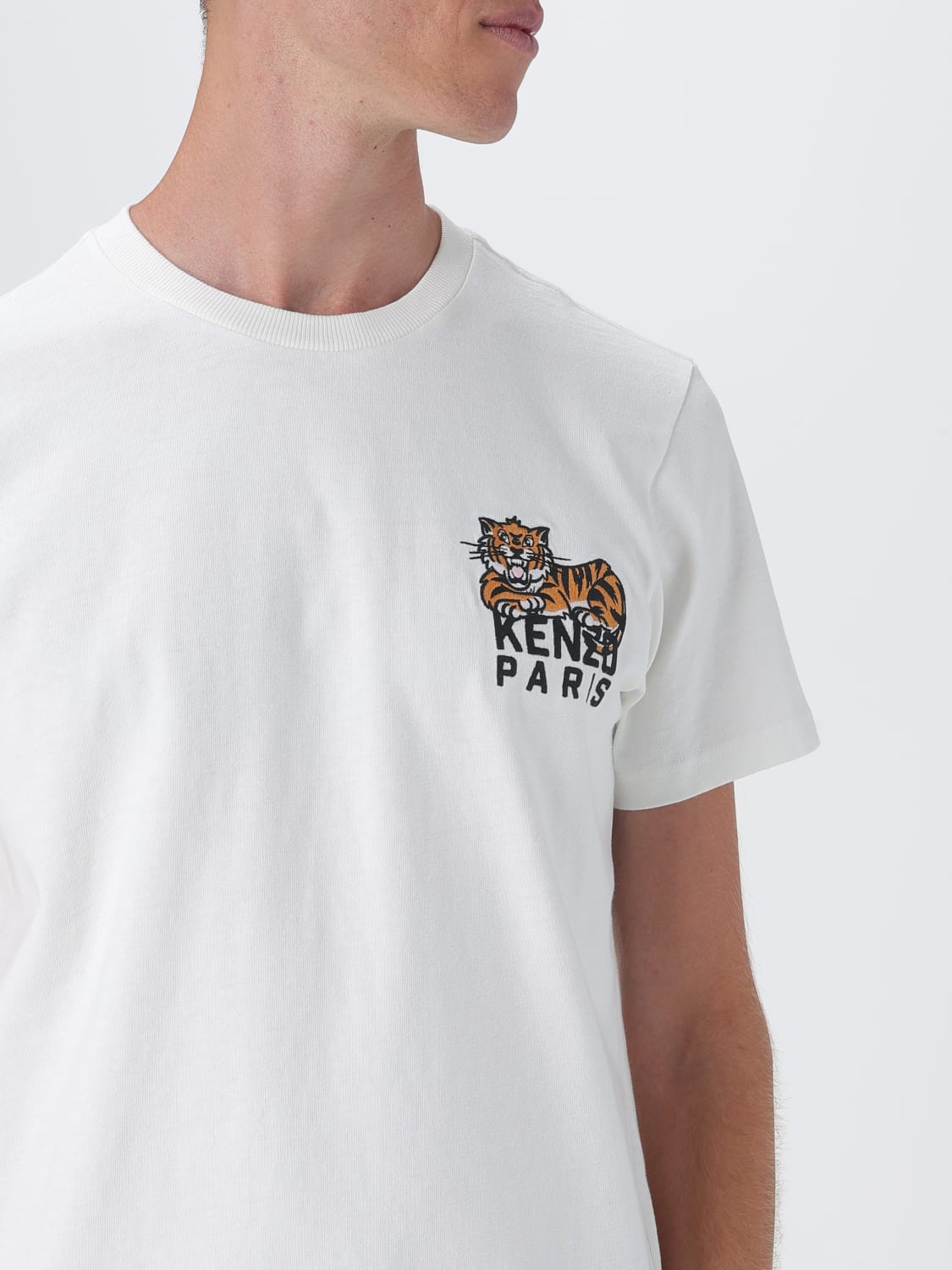 KENZO T-SHIRT: T-shirt men Kenzo, White - Img 4