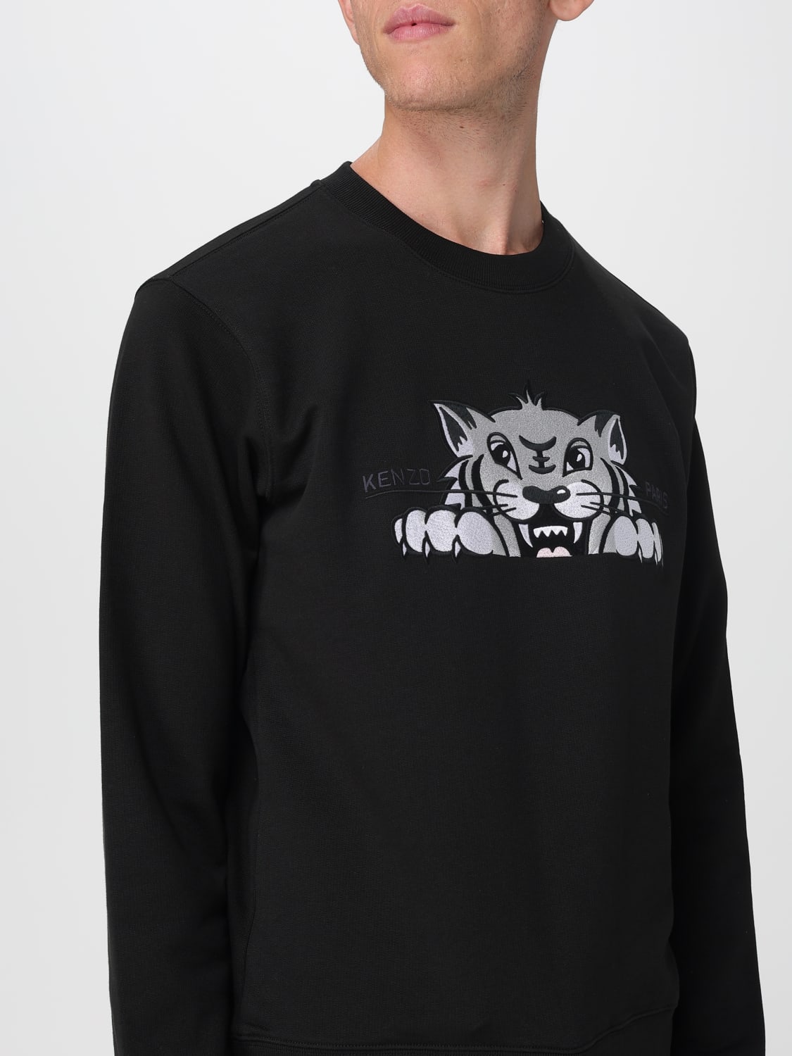 KENZO SUDADERA: Sudadera hombre Kenzo, Negro - Img 4