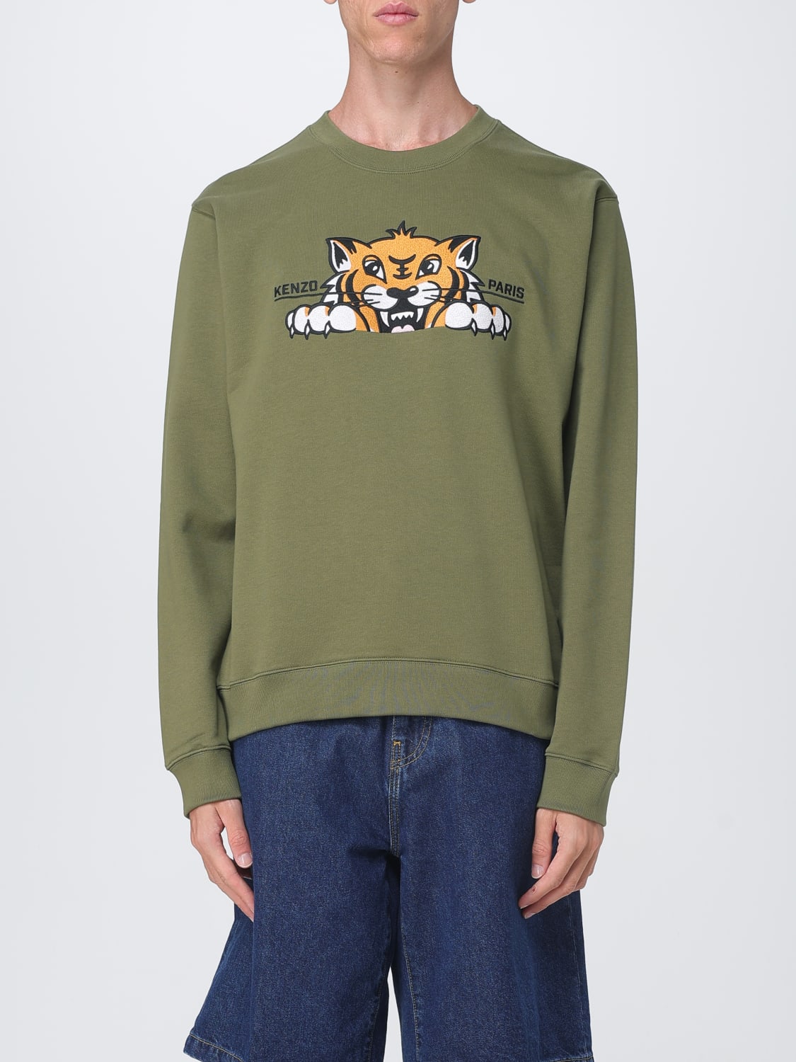 KENZO SWEATSHIRT: Sweatshirt homme Kenzo, Gris - Img 1