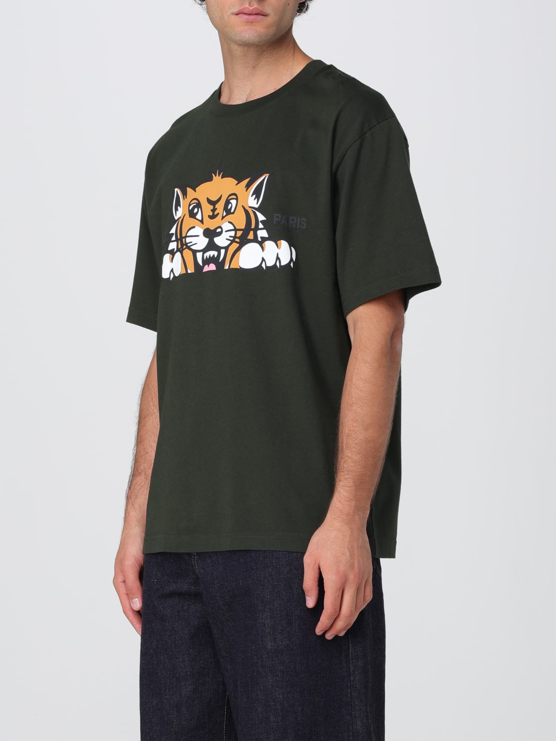 KENZO T-SHIRT: T-shirt men Kenzo, Green - Img 3