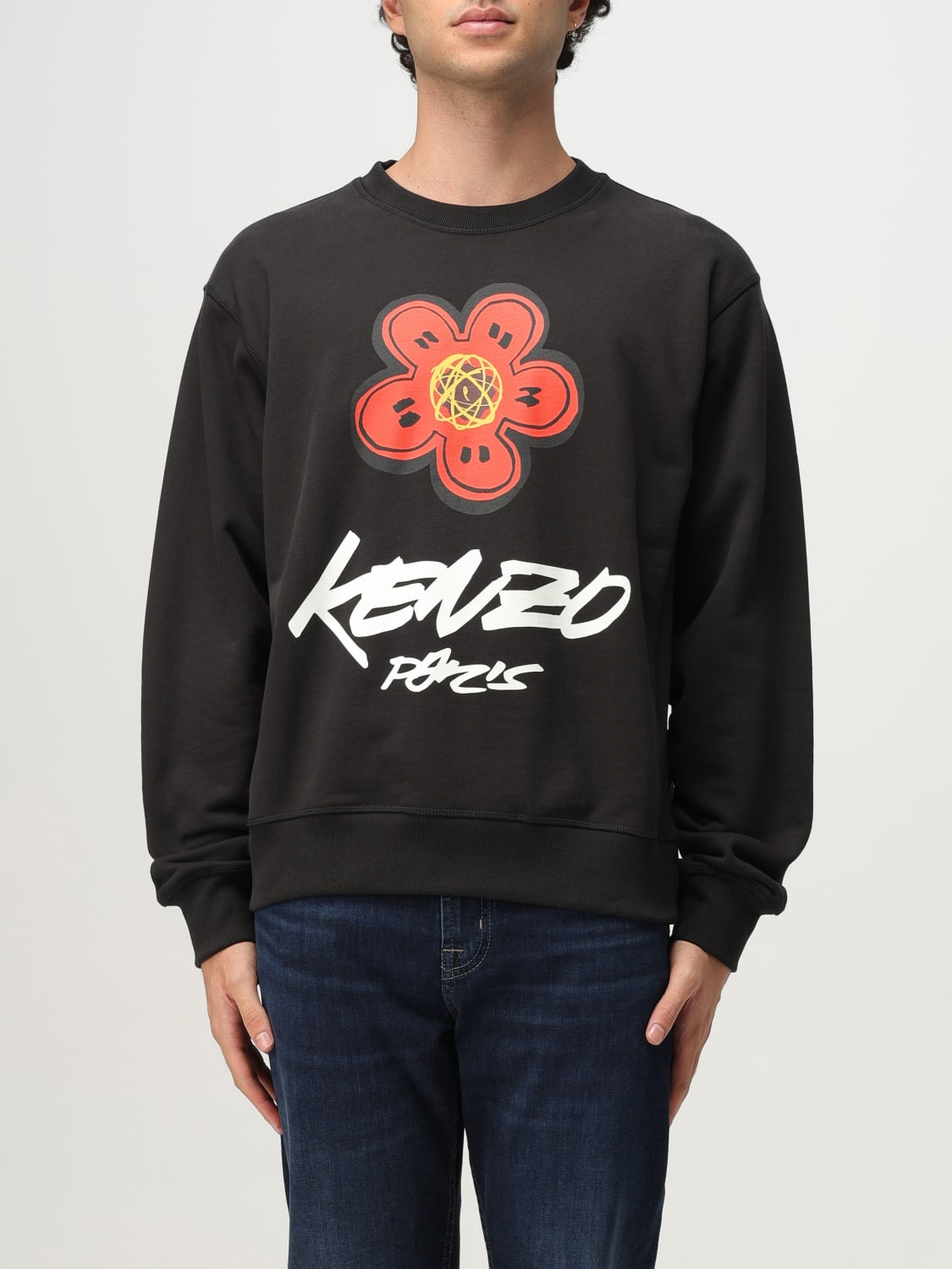 KENZO SWEATSHIRT: Sweatshirt men Kenzo, Black - Img 1