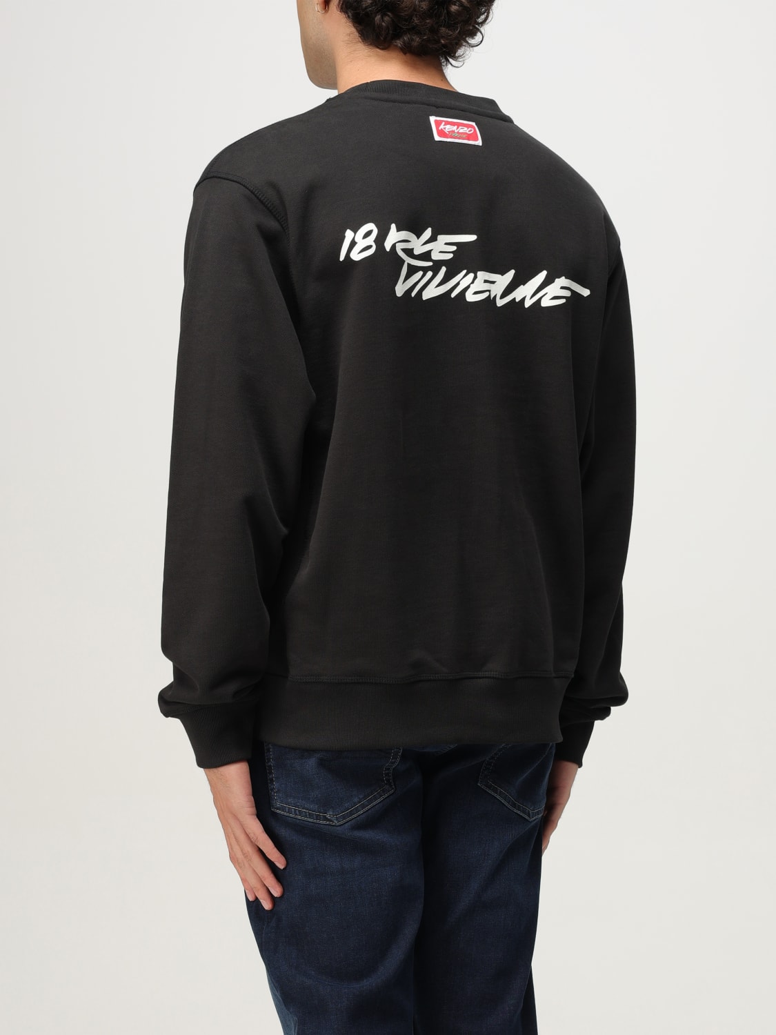 KENZO SWEATSHIRT: Sweatshirt men Kenzo, Black - Img 2