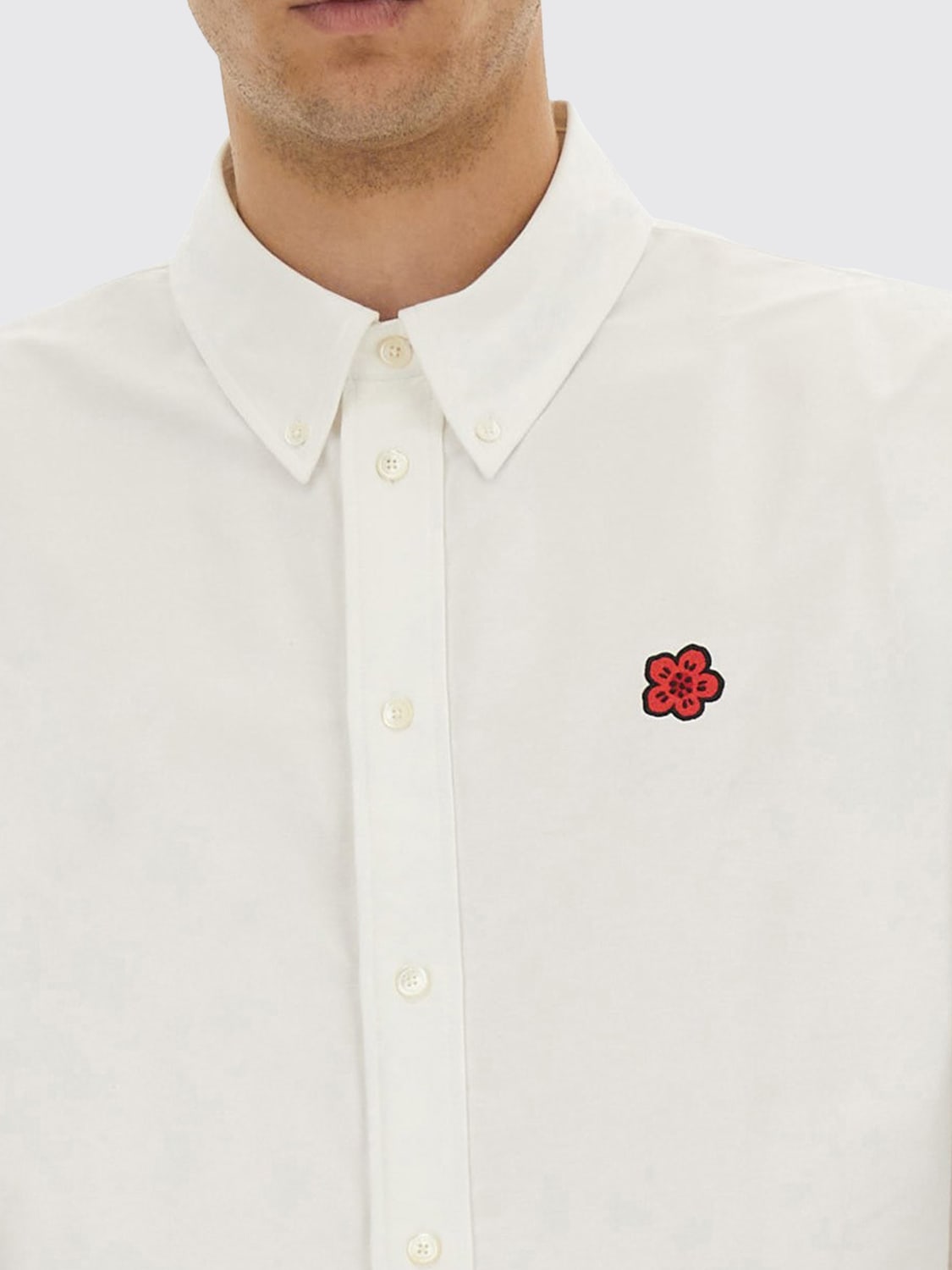 KENZO HEMD: Hemd herren Kenzo, Weiß - Img 3