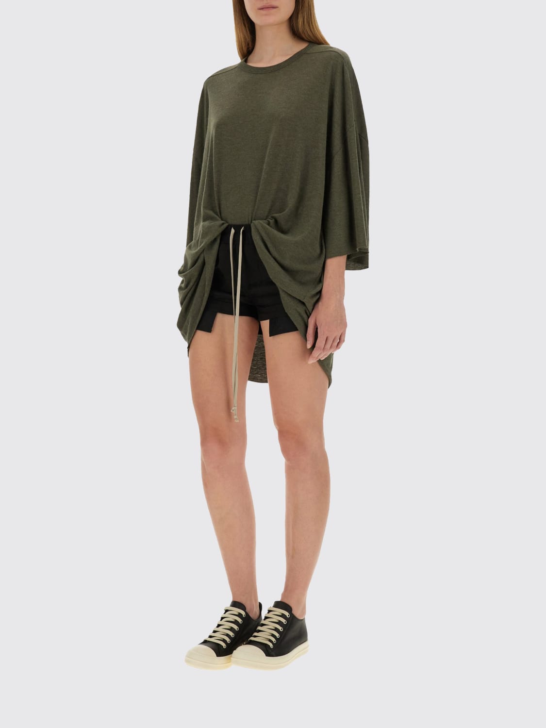 RICK OWENS T-SHIRT: T-shirt woman Rick Owens, Green - Img 2