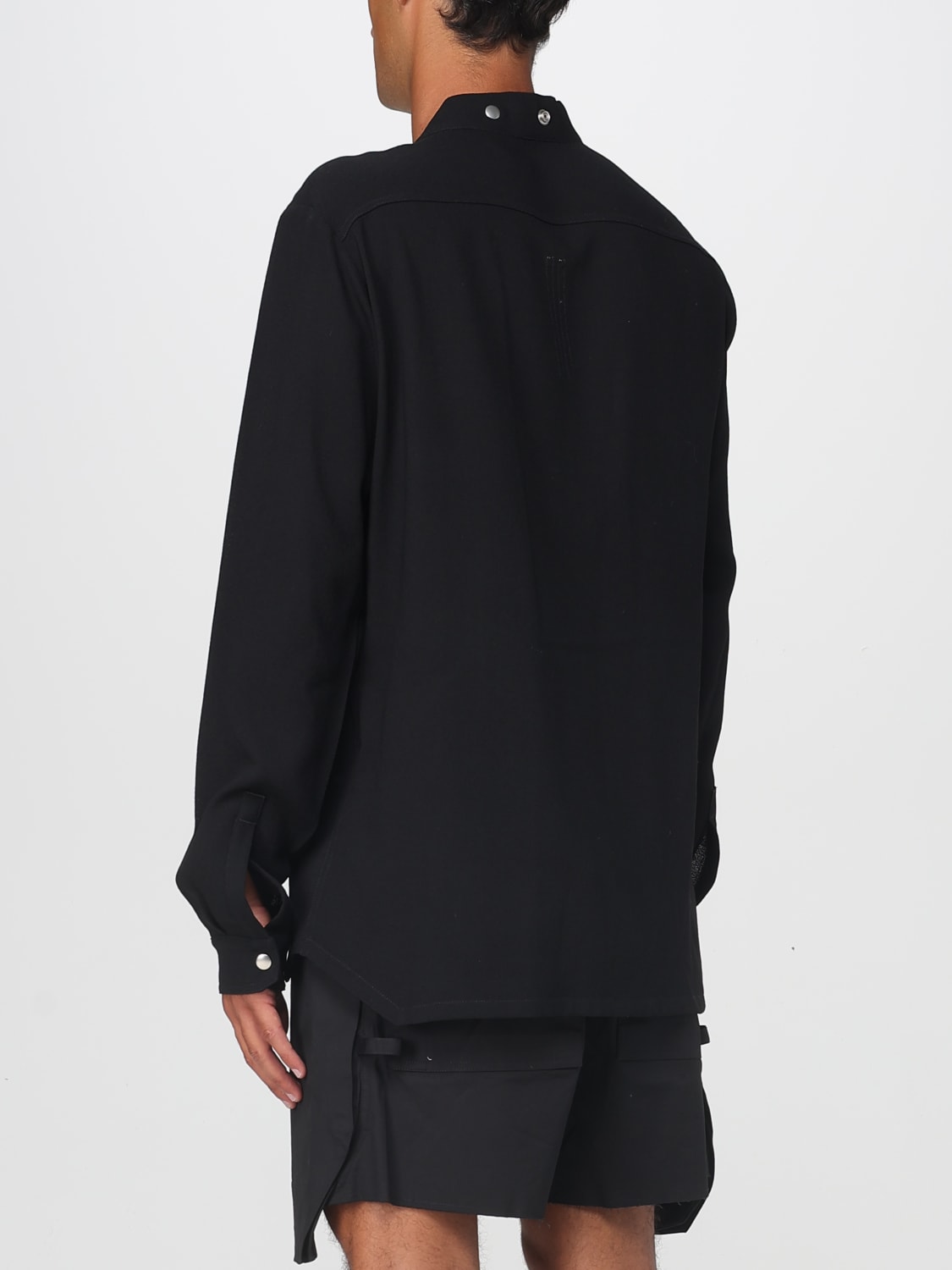 RICK OWENS SHIRT: Shirt men Rick Owens, Black - Img 3