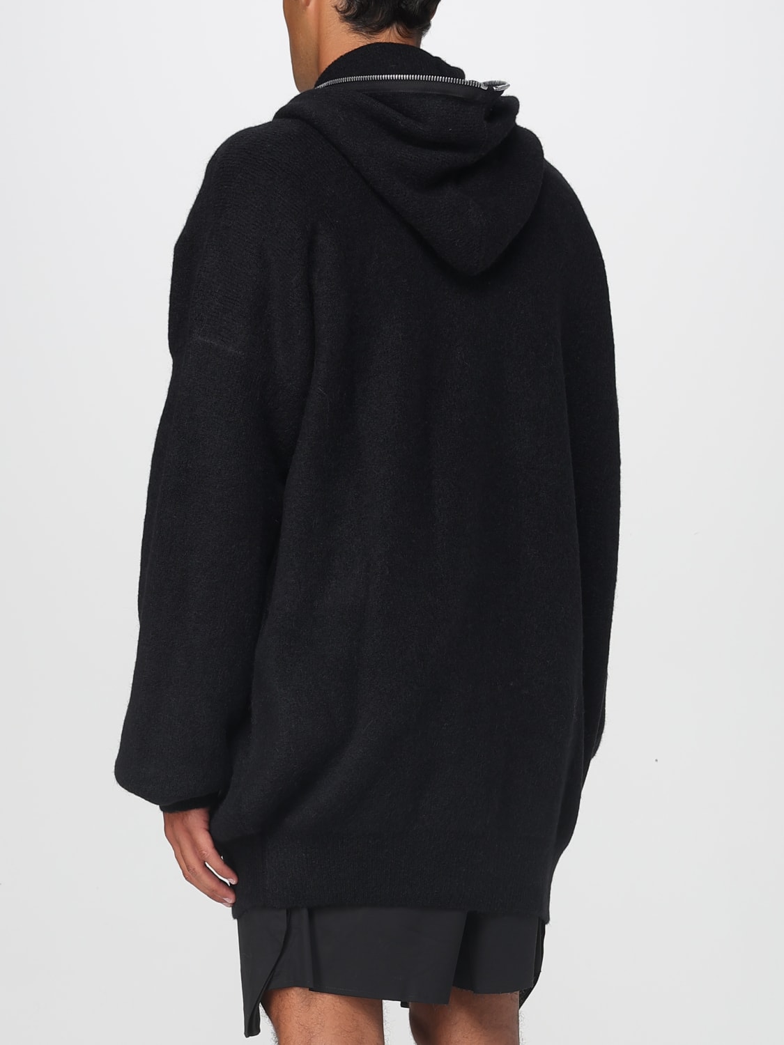 RICK OWENS SWEATSHIRT: Sweatshirt herren Rick Owens, Schwarz - Img 3
