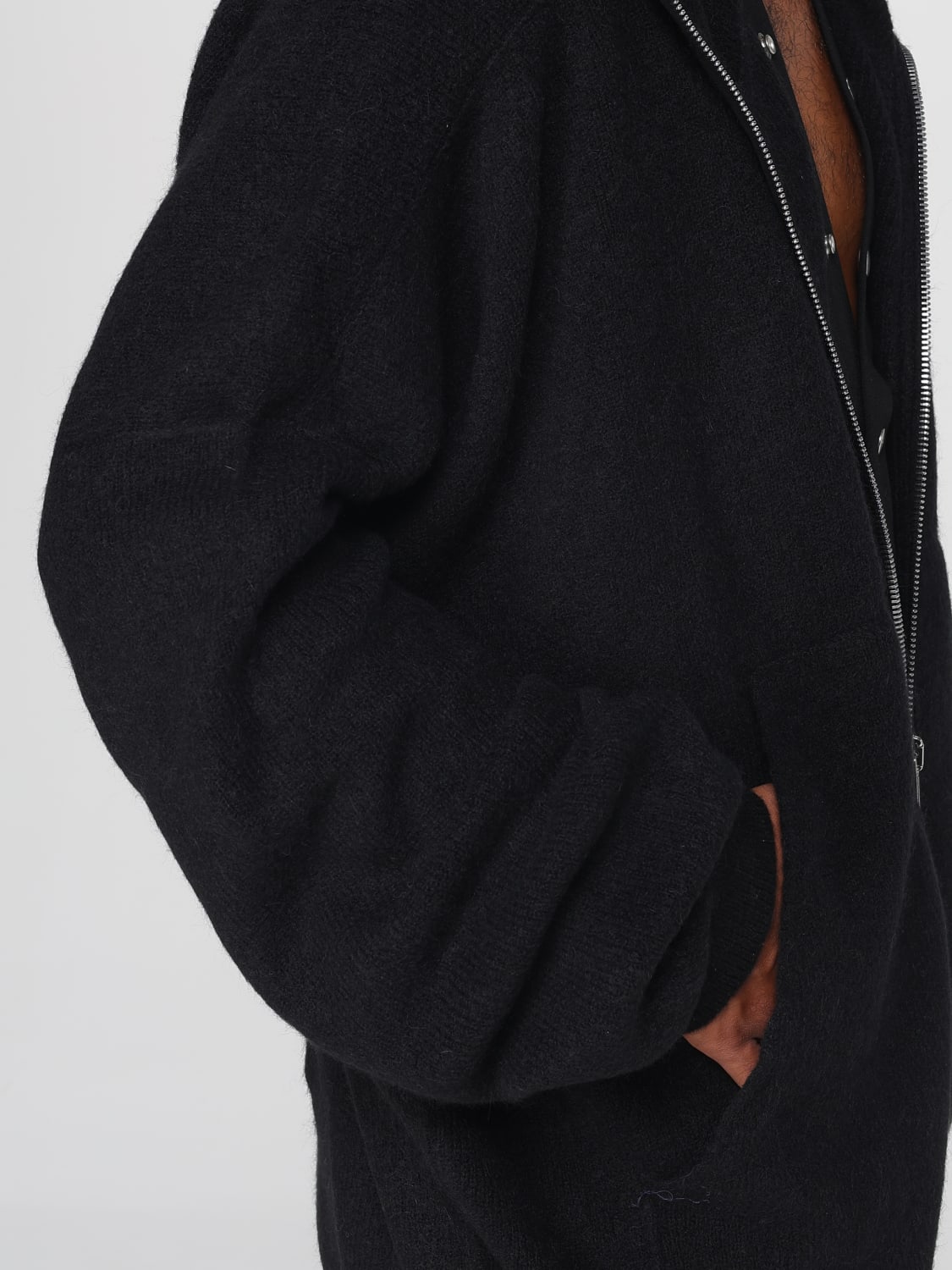 RICK OWENS SWEATSHIRT: Sweatshirt herren Rick Owens, Schwarz - Img 5