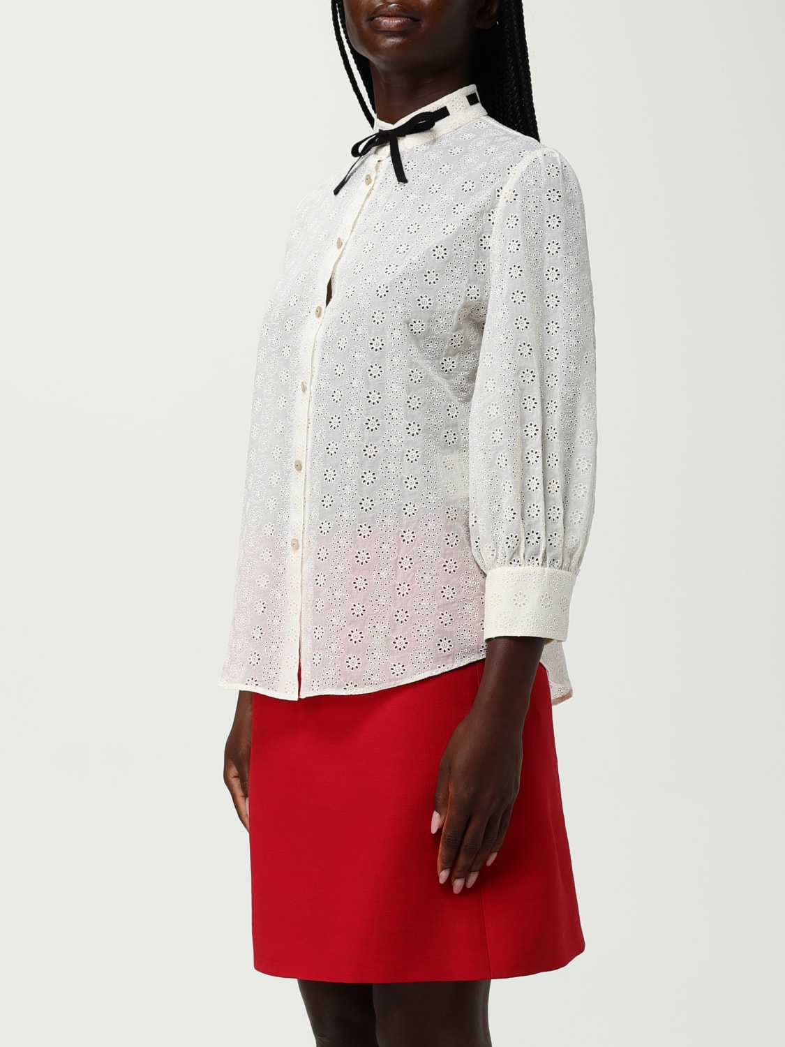 VALENTINO SHIRT: Shirt woman Valentino, Ivory - Img 3