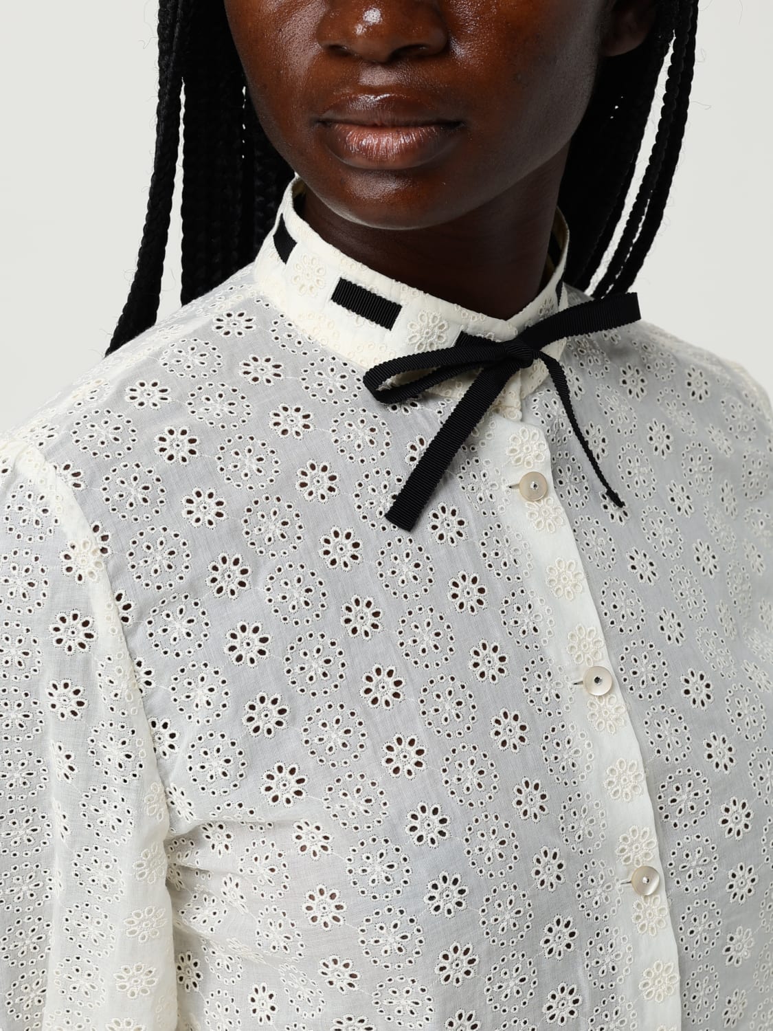 VALENTINO SHIRT: Shirt woman Valentino, Ivory - Img 4