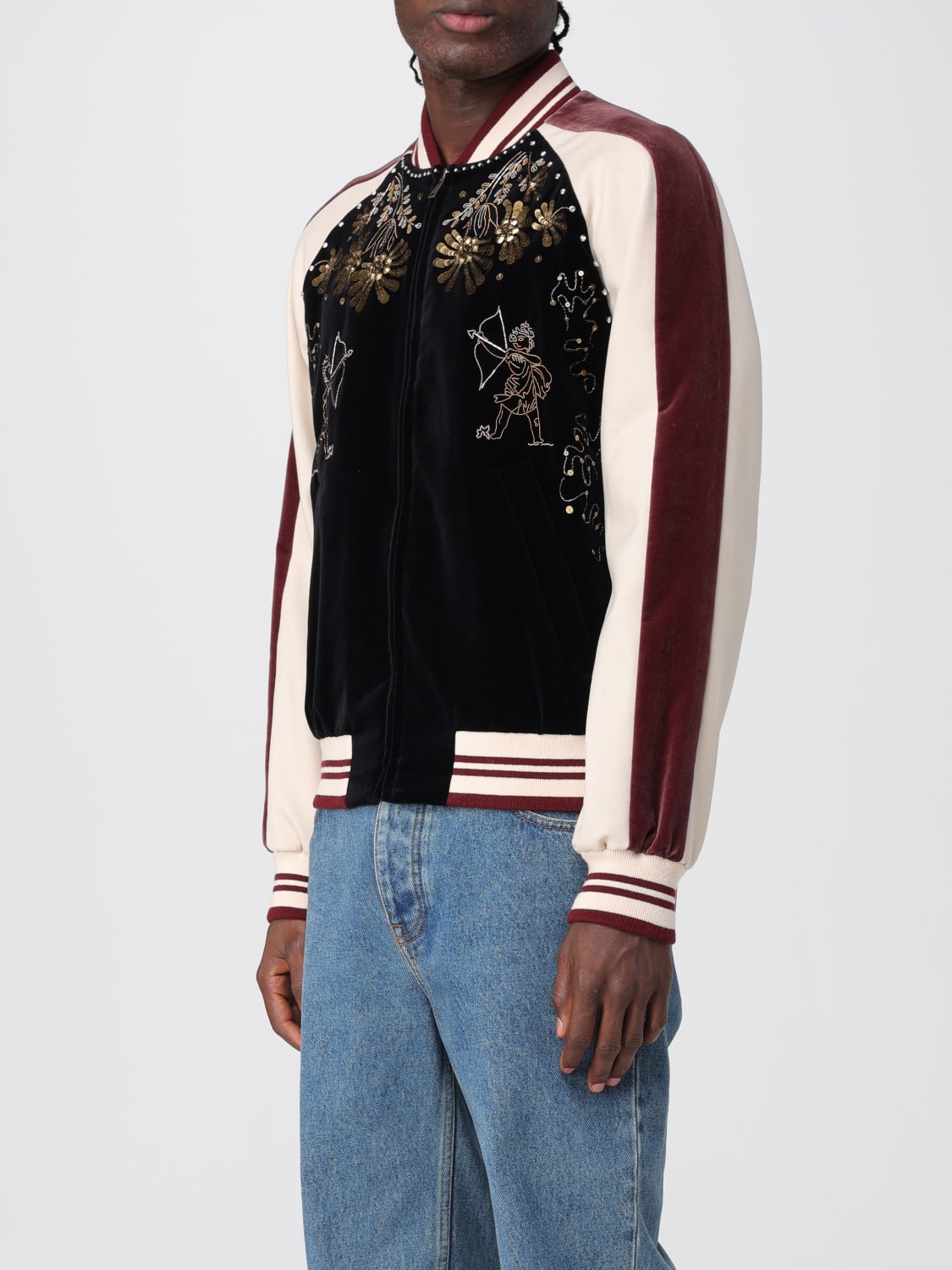 VALENTINO JACKET: Jacket men Valentino, Black - Img 4