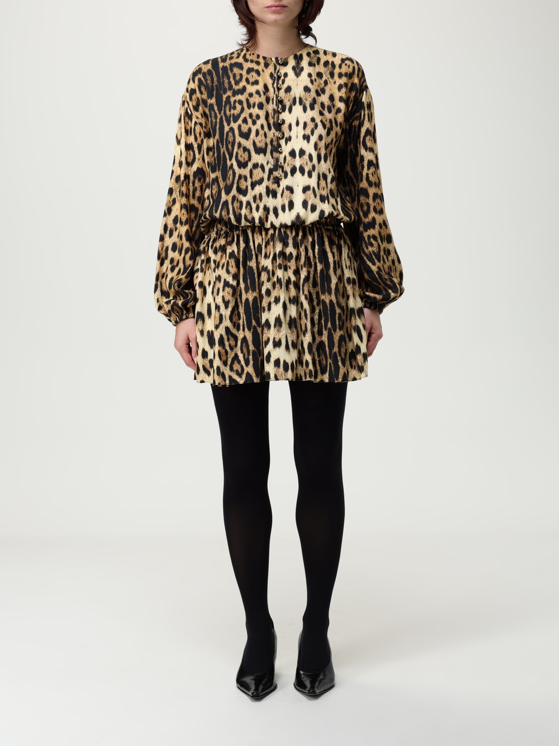 ROBERTO CAVALLI DRESS: Dress woman Roberto Cavalli, Natural - Img 1