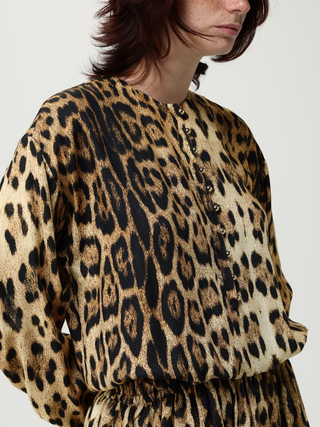 ROBERTO CAVALLI DRESS: Dress woman Roberto Cavalli, Natural - Img 4