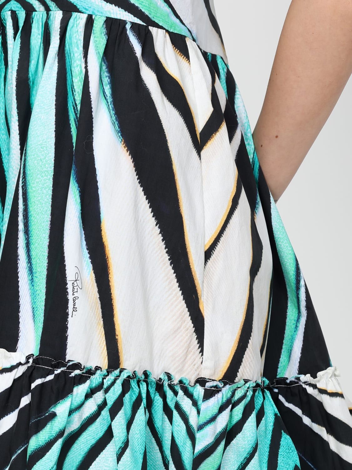 ROBERTO CAVALLI VESTIDO: Vestido mujer Roberto Cavalli, Turquesa - Img 4