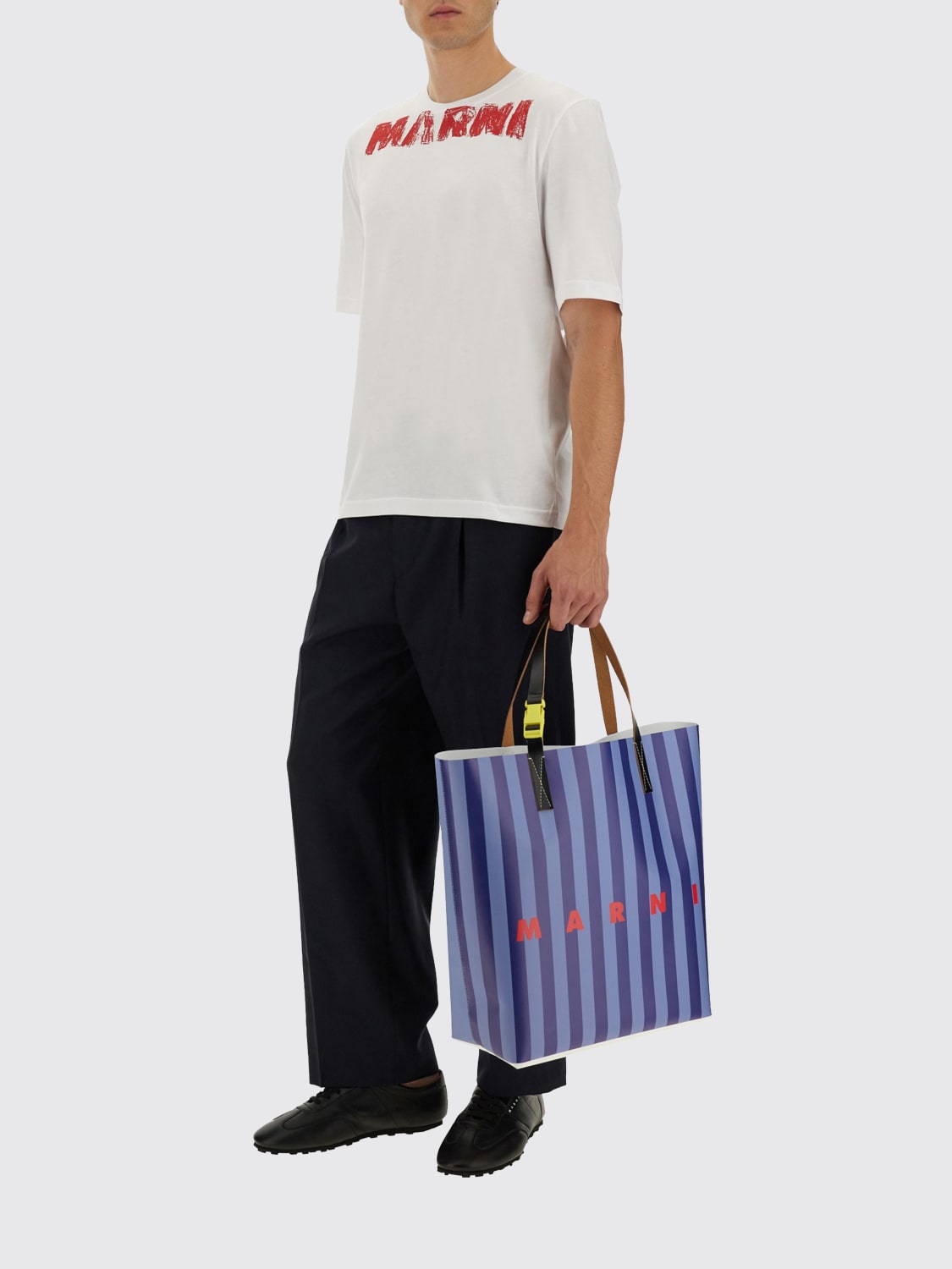 MARNI PANTS: Pants men Marni, Blue - Img 2