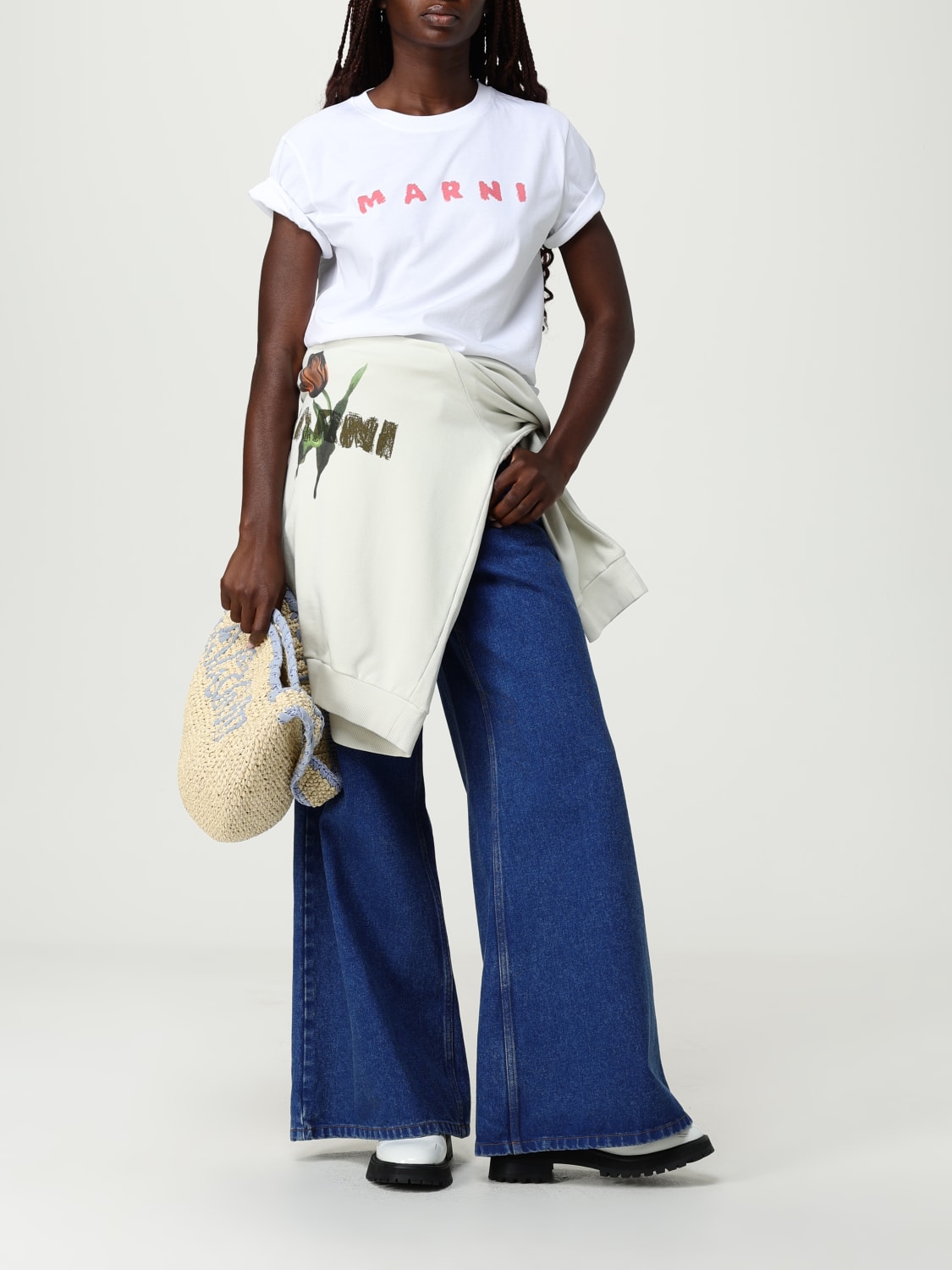 MARNI VAQUEROS: Vaquero mujer Marni, Denim - Img 2